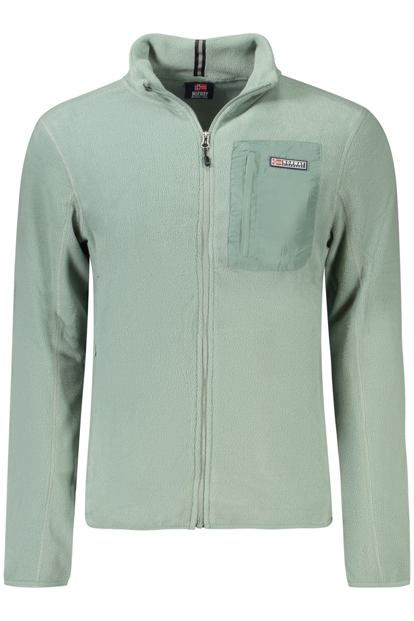 NORWAY 1963 MEN'S GREEN ZIP-UP SWEATSHIRT