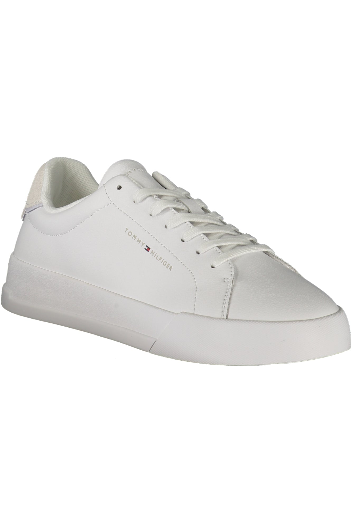 TOMMY HILFIGER MEN'S WHITE SPORTS SHOES