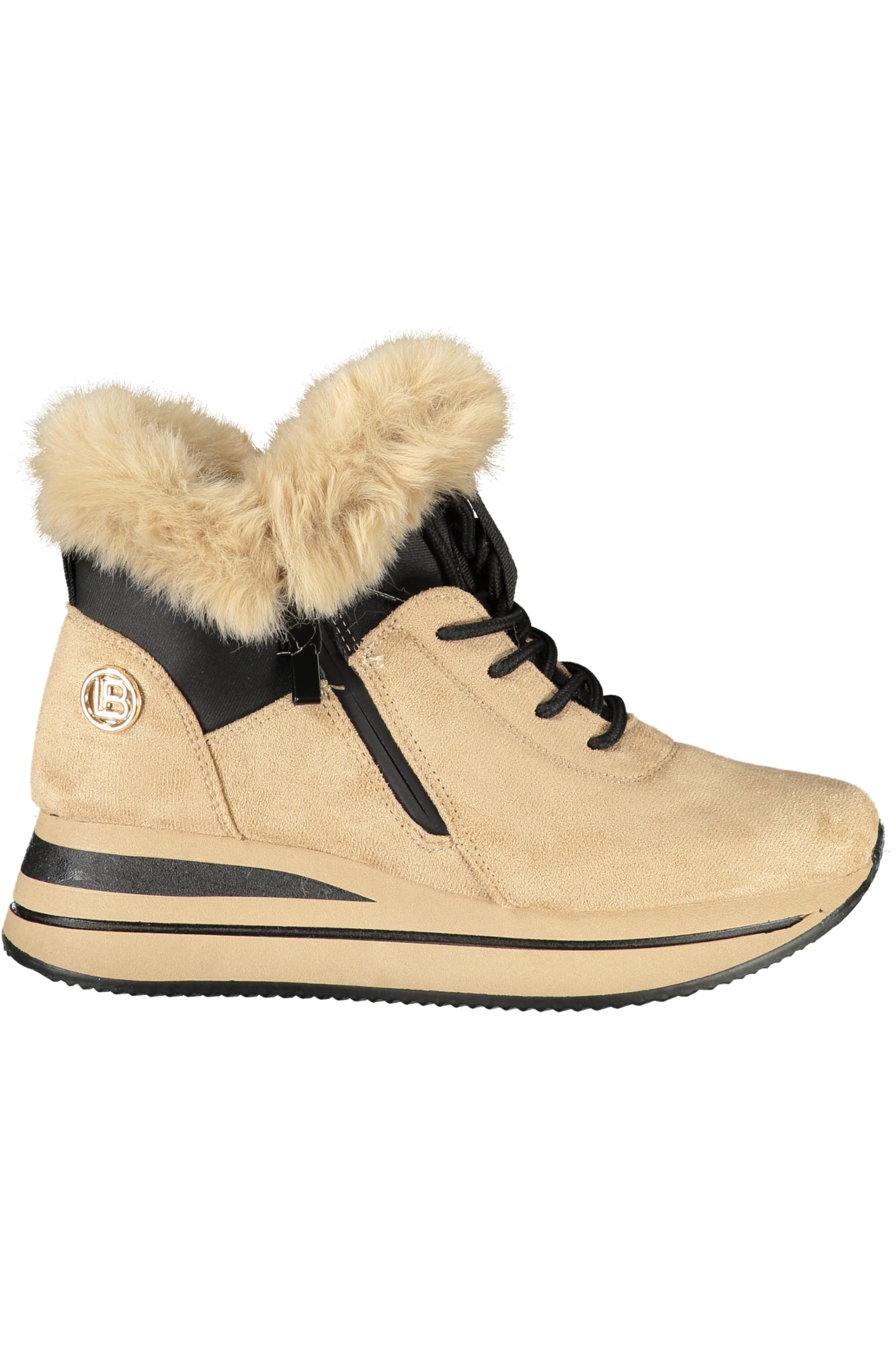 LAURA BIAGIOTTI WOMEN'S BEIGE SPORTS SHOES
