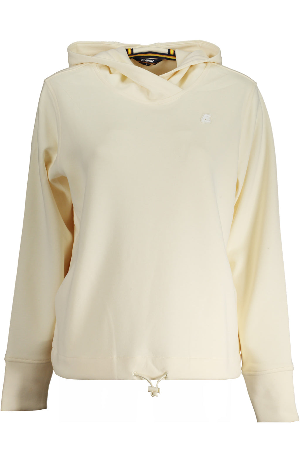 K-WAY BEIGE WOMEN'S ZIPLESS SWEATSHIRT
