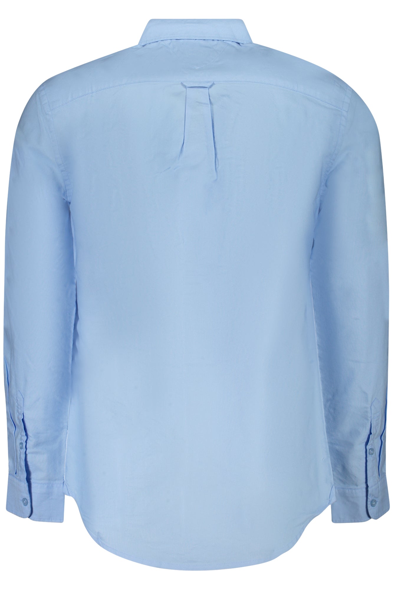 TOMMY HILFIGER MEN'S LONG-SLEEVED SHIRT, BLUE