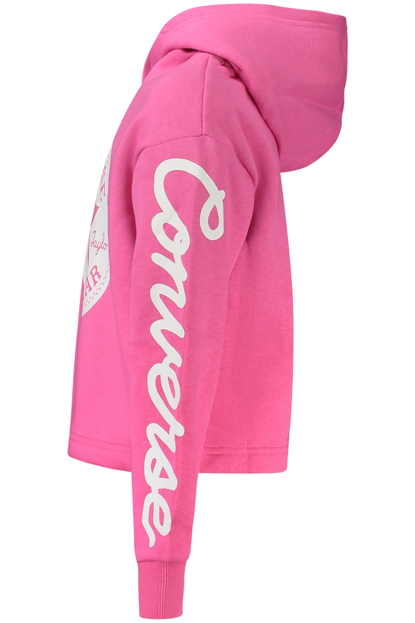Converse Pink Zip-Up Hoodie for Girls