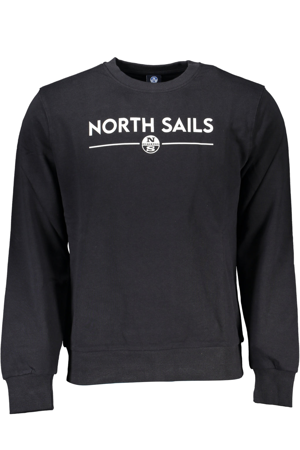 NORTH SAILS MEN'S BLACK ZIP-OUT SWEATSHIRT