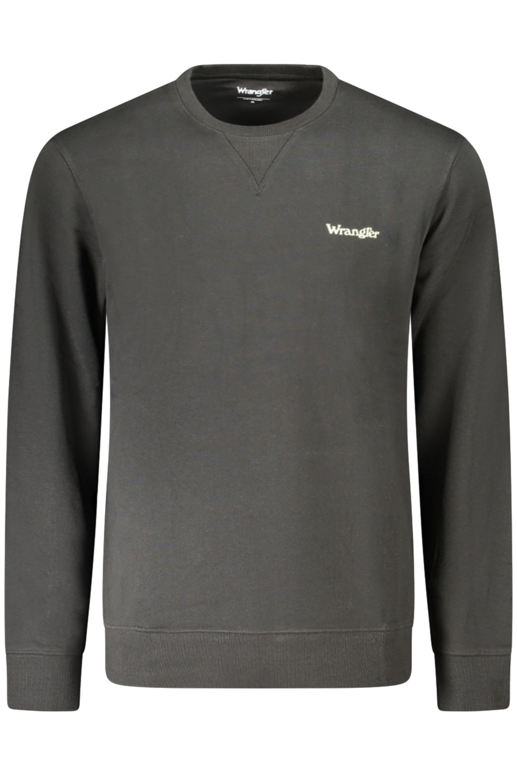 WRANGLER MEN'S BLACK ZIP-UP SWEATSHIRT