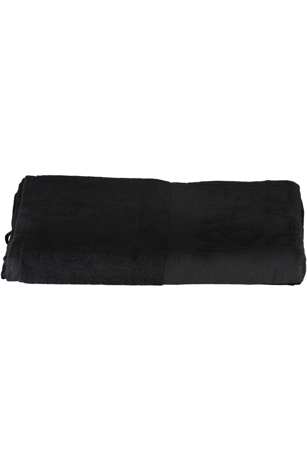 CAVALLI CLASS MEN'S BEACH TOWEL BLACK
