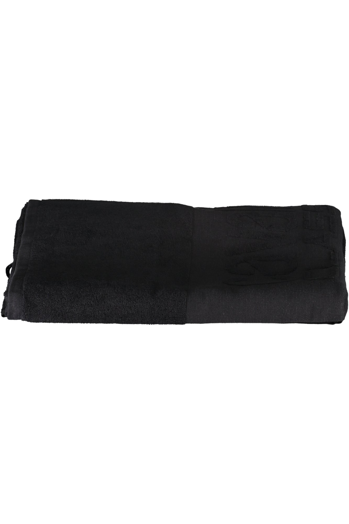 CAVALLI CLASS MEN'S BEACH TOWEL BLACK