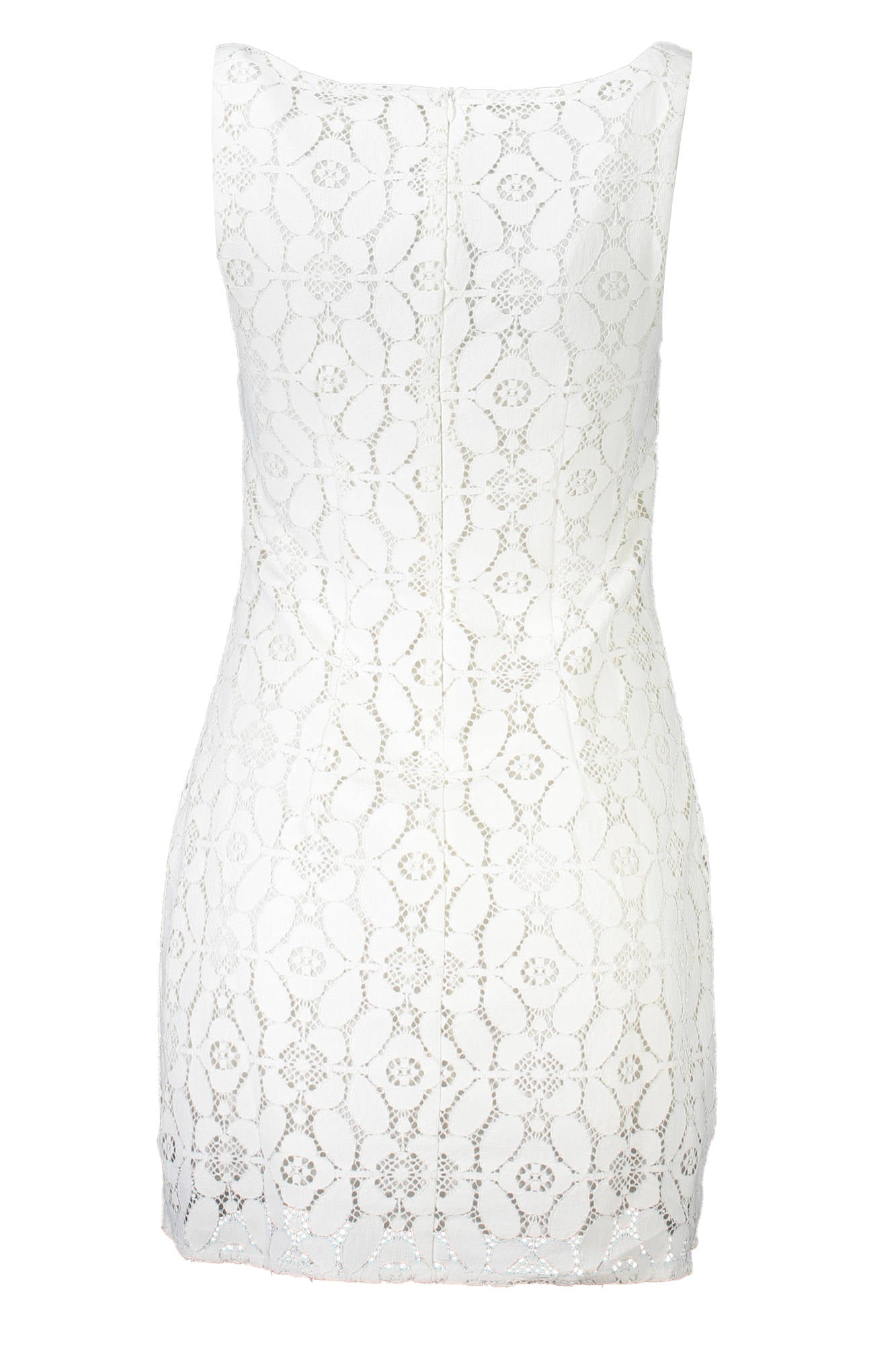 DESIGUAL WOMEN'S SHORT DRESS WHITE