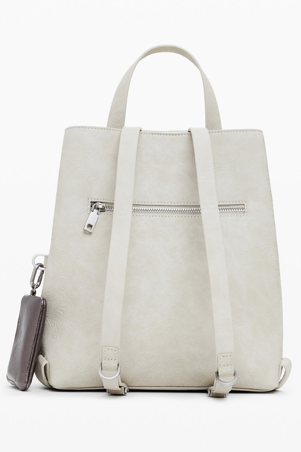 DESIGUAL WOMEN'S BEIGE BACKPACK