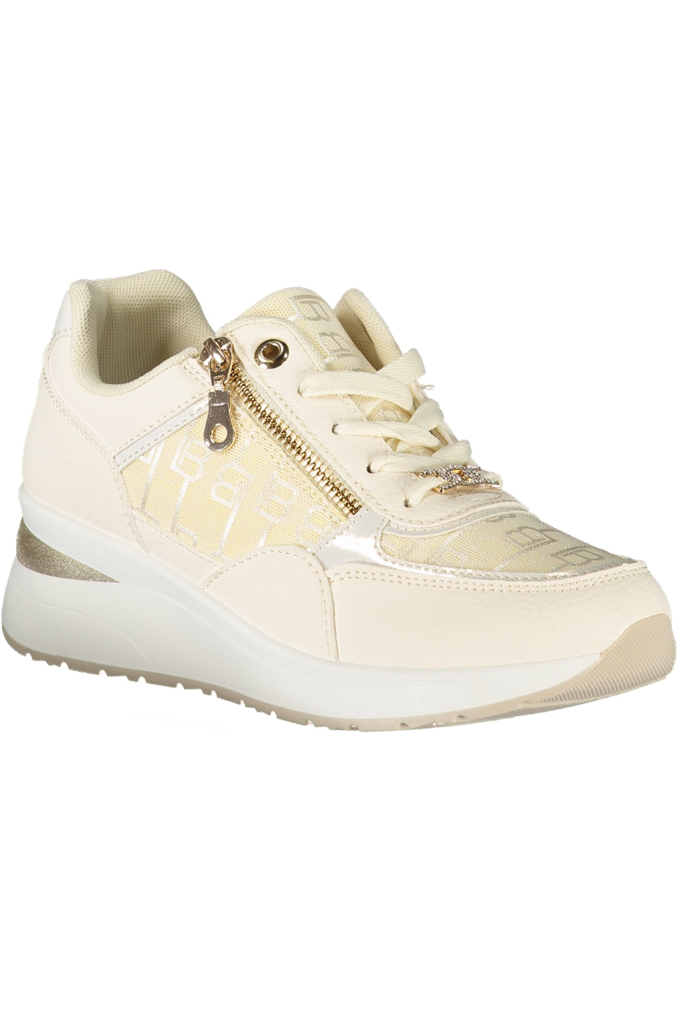 LAURA BIAGIOTTI WOMEN'S WHITE SPORTS SHOES