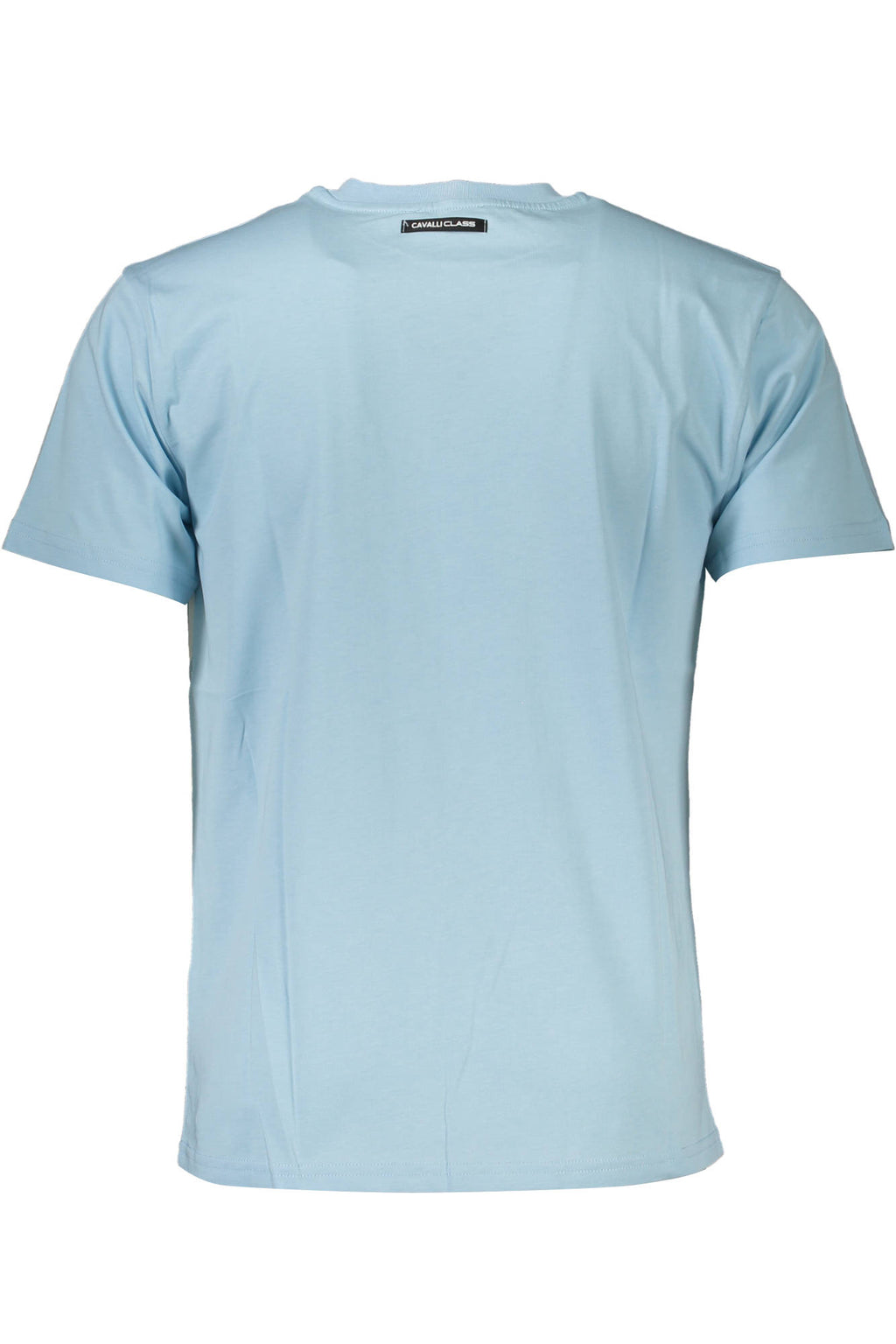 CAVALLI CLASS T-SHIRT SHORT SLEEVE MAN LIGHT BLUE
