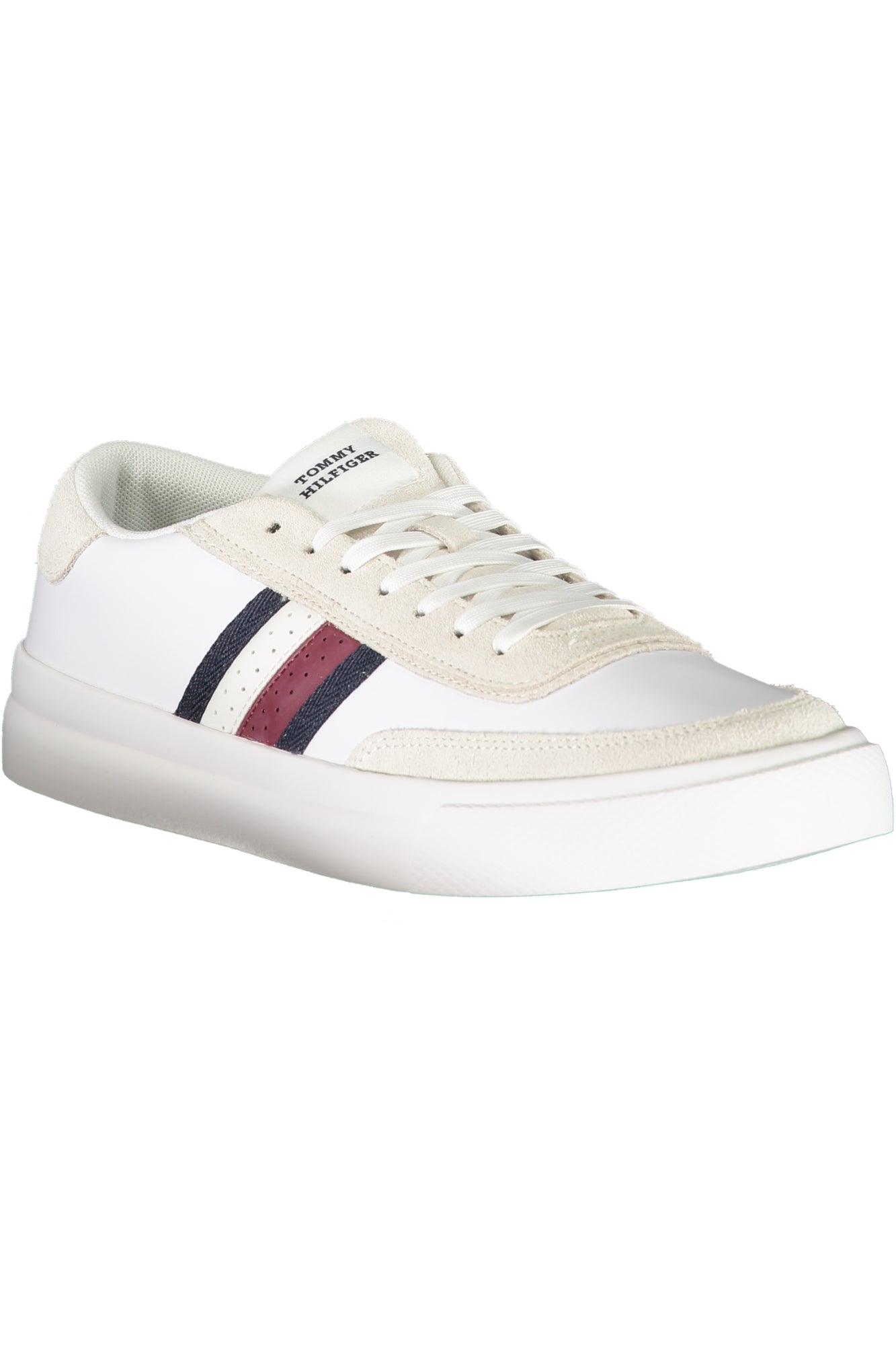 TOMMY HILFIGER MEN'S WHITE SPORTS SHOES