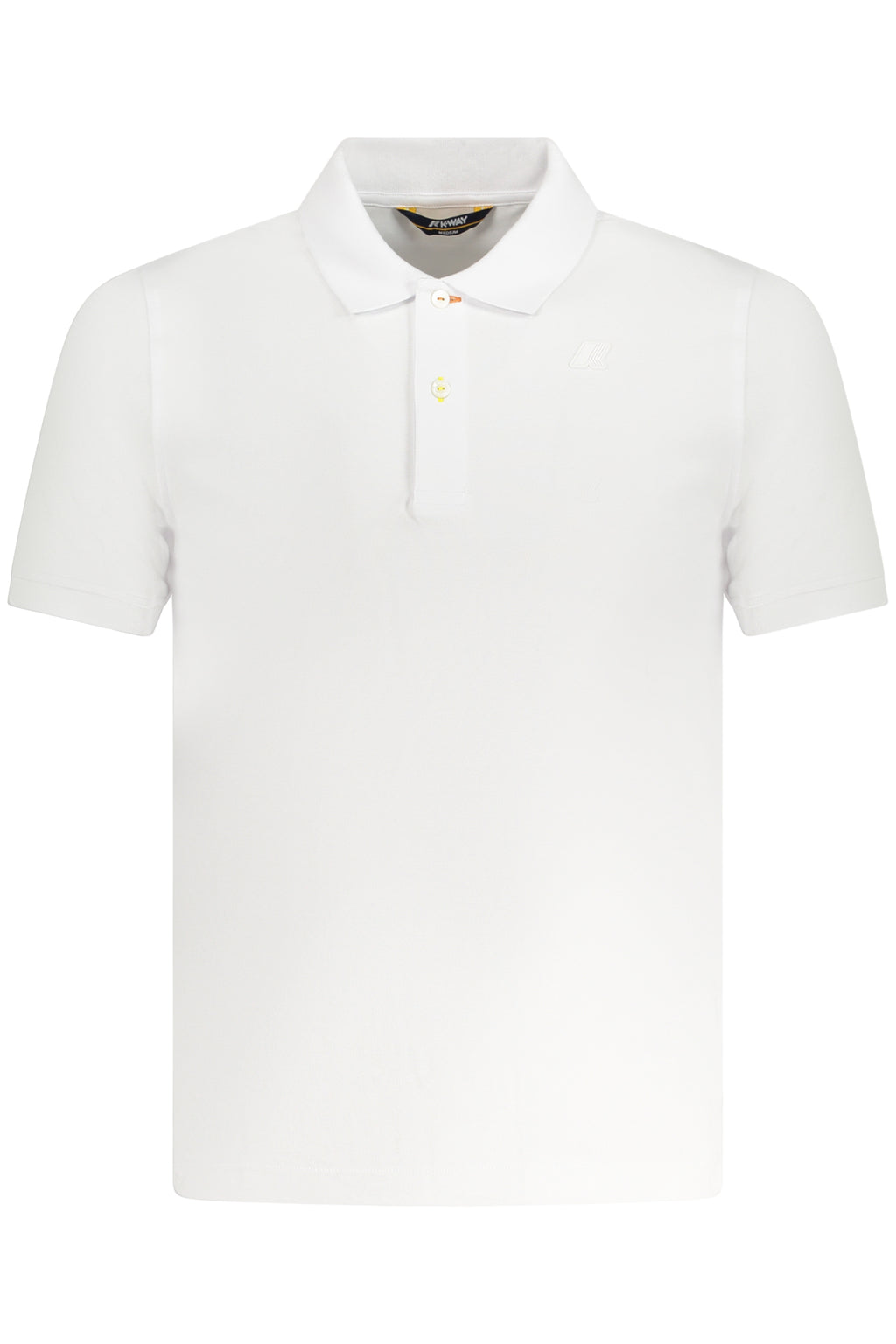 K-WAY POLO SHORT SLEEVES MEN WHITE