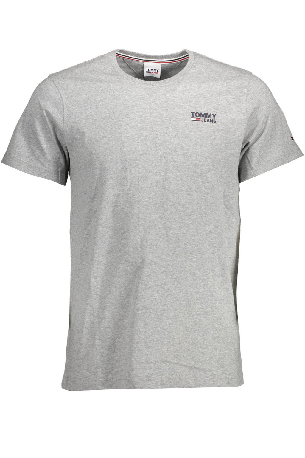 TOMMY HILFIGER MEN'S SHORT SLEEVE T-SHIRT GREY