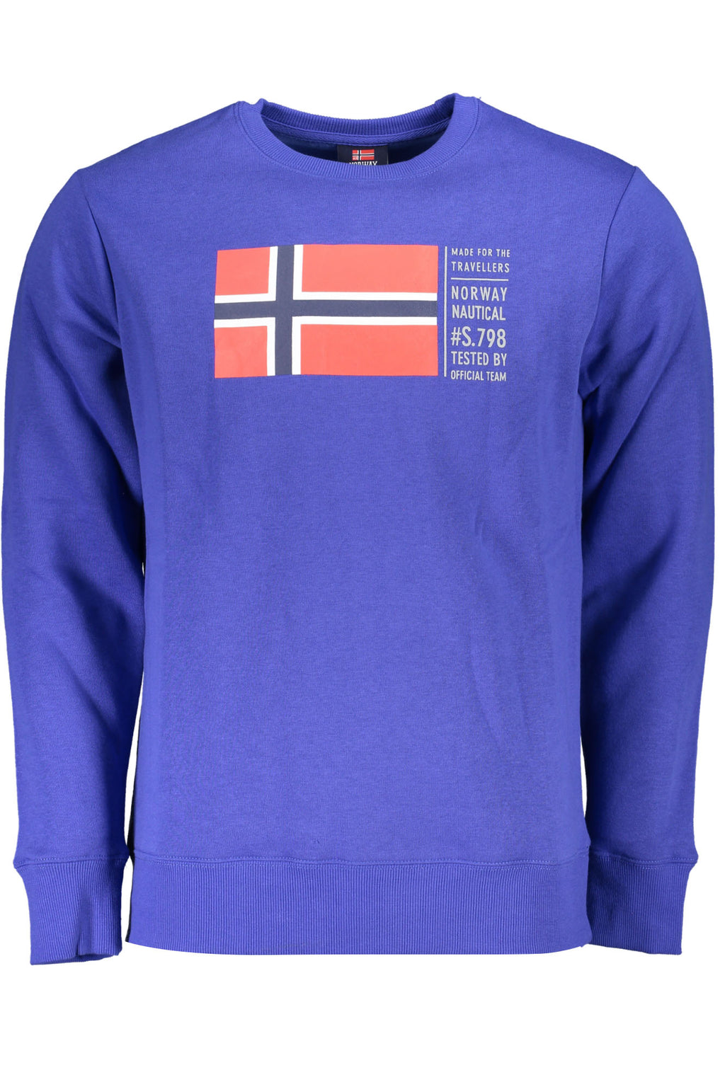 NORWAY 1963 MEN'S BLUE ZIPLESS SWEATSHIRT