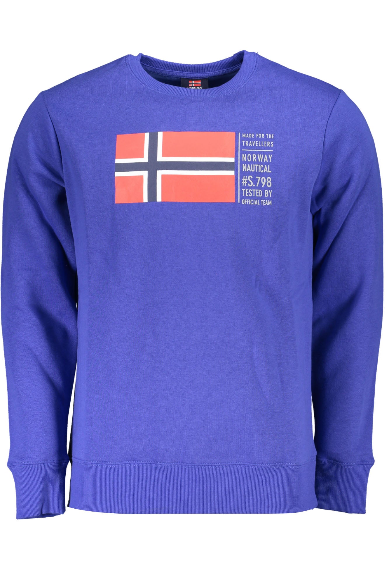 NORWAY 1963 MEN'S BLUE ZIPLESS SWEATSHIRT