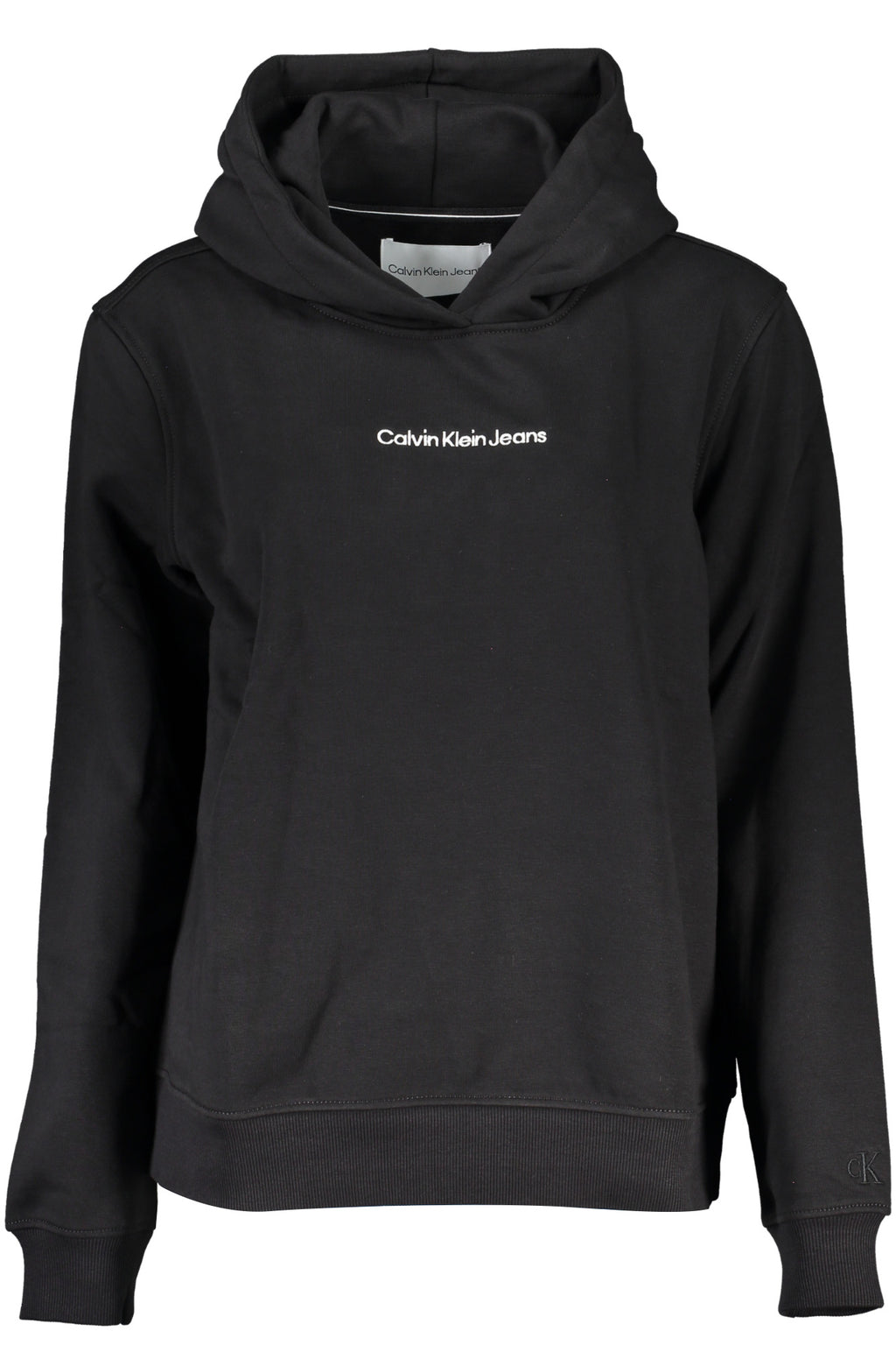 CALVIN KLEIN WOMEN'S ZIPLESS SWEATSHIRT BLACK