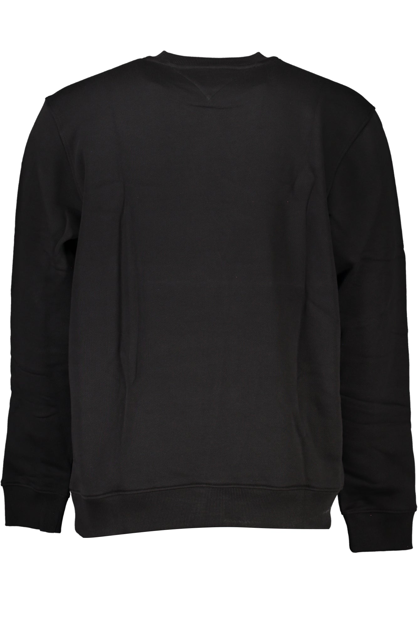 TOMMY HILFIGER MEN'S BLACK ZIPLESS SWEATSHIRT