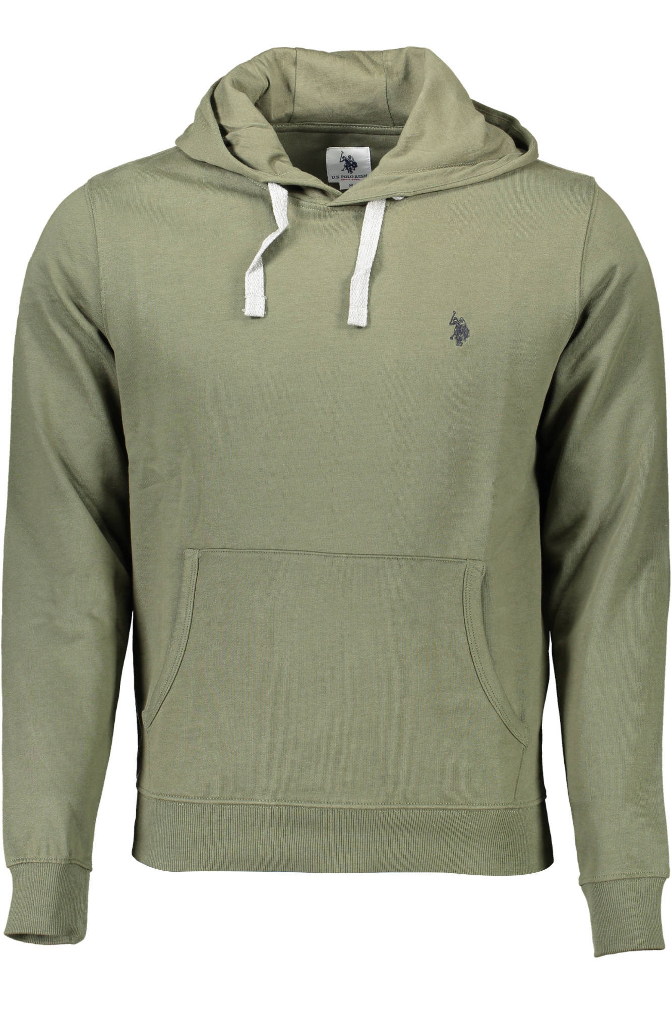 US POLO SWEATSHIRT WITHOUT ZIP MAN GREEN