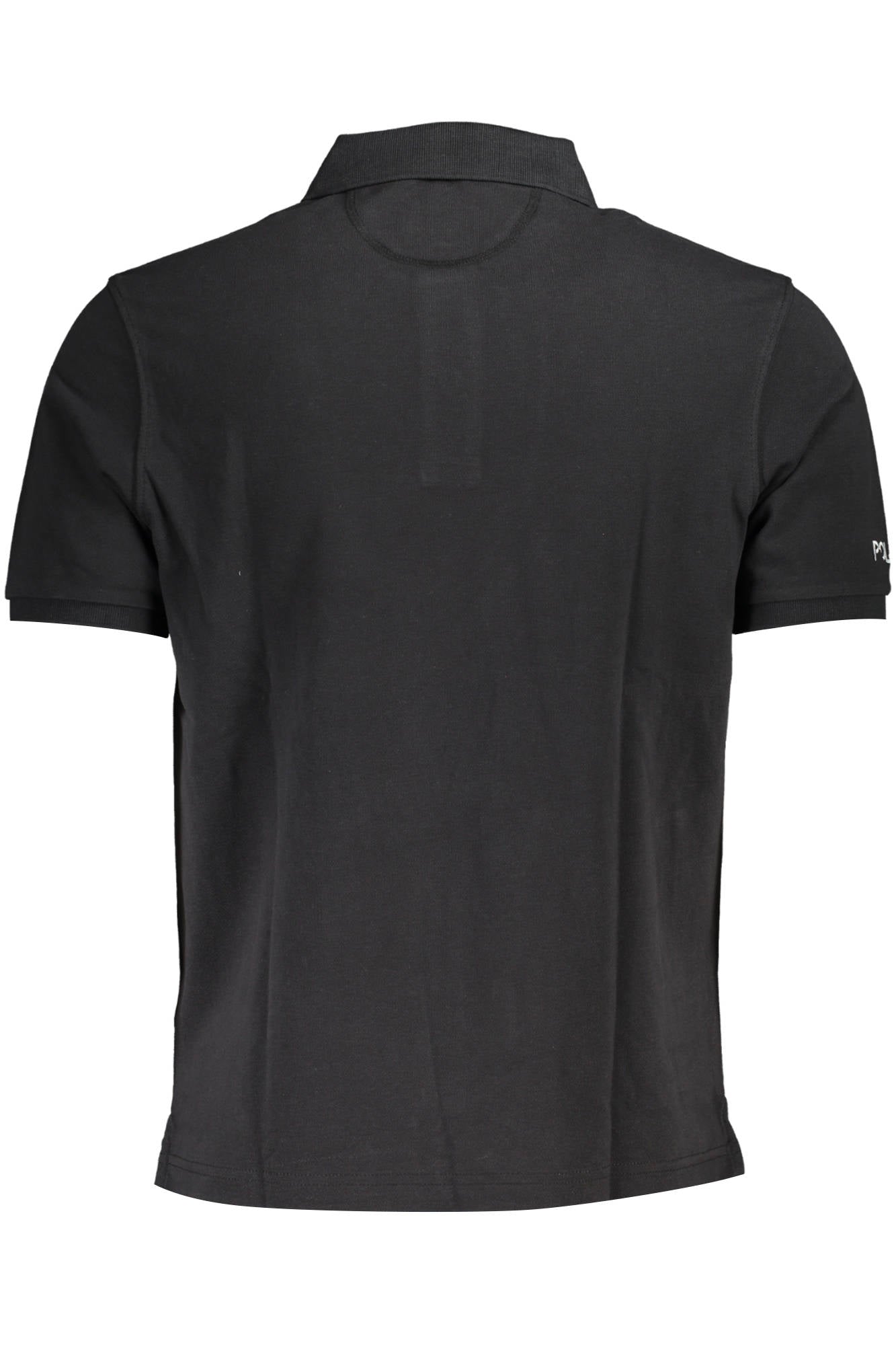 LA MARTINA MEN'S SHORT SLEEVE POLO BLACK