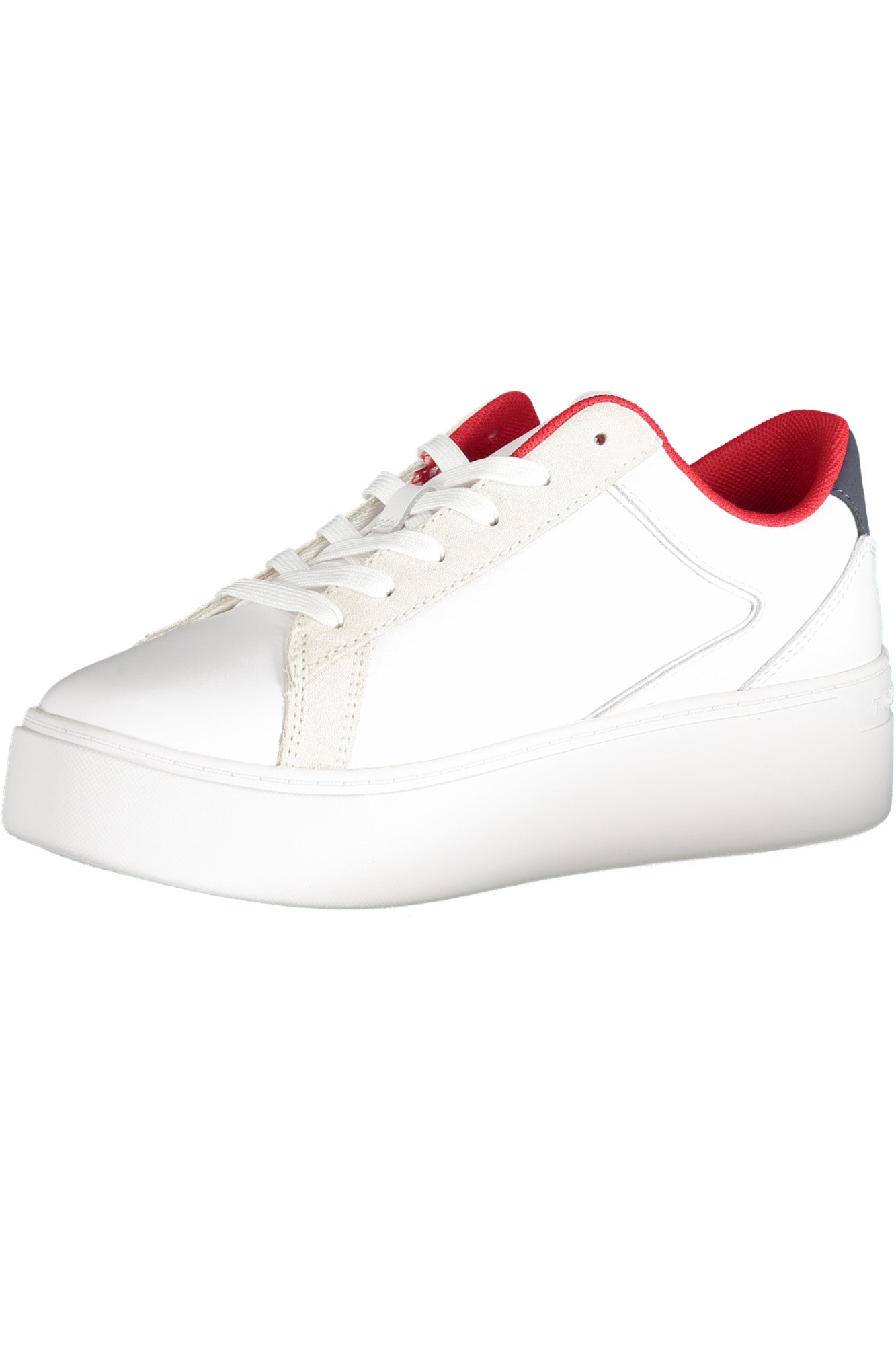 TOMMY HILFIGER WHITE WOMEN'S SPORTS SHOES