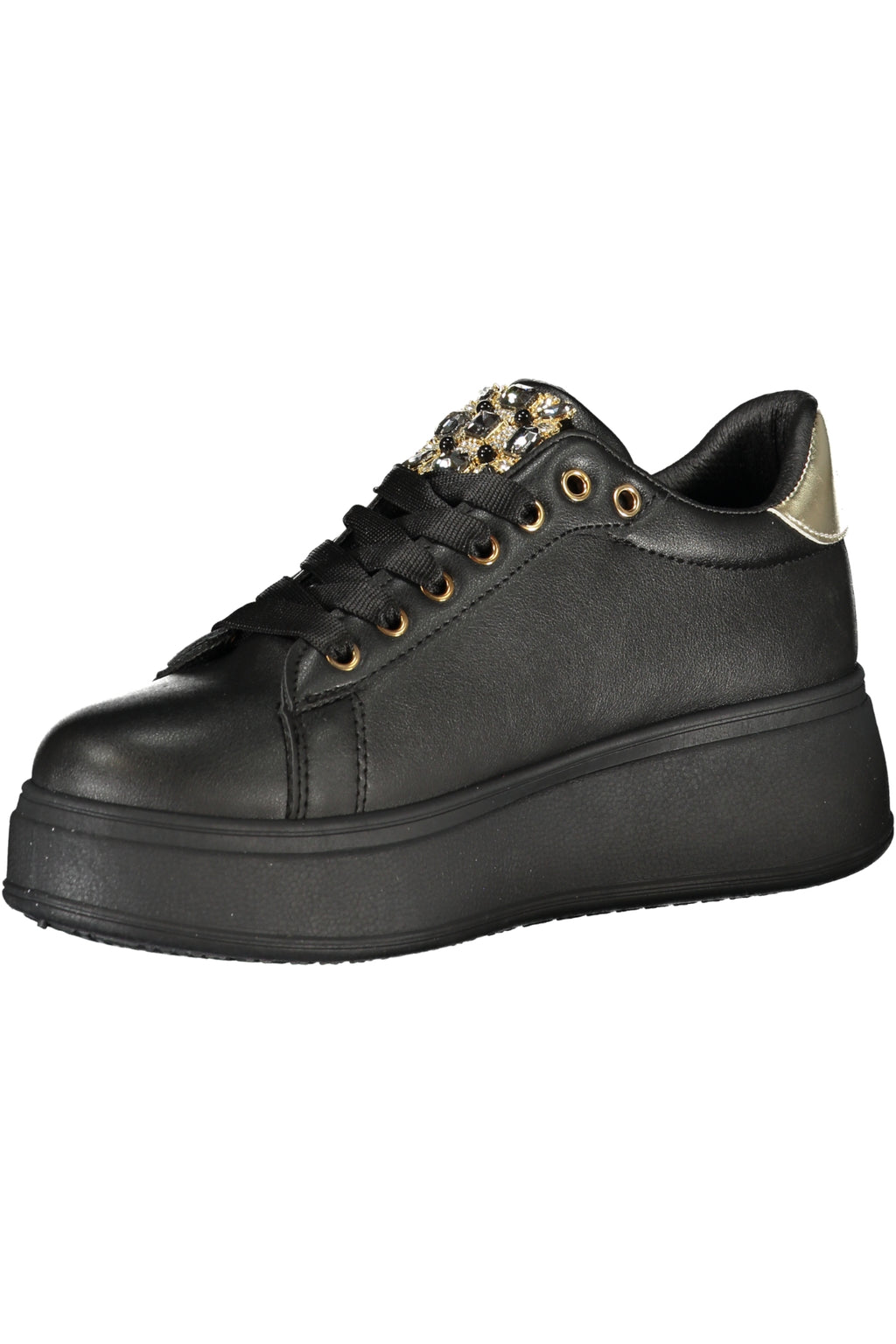 LAURA BIAGIOTTI WOMEN'S BLACK SPORTS SHOES