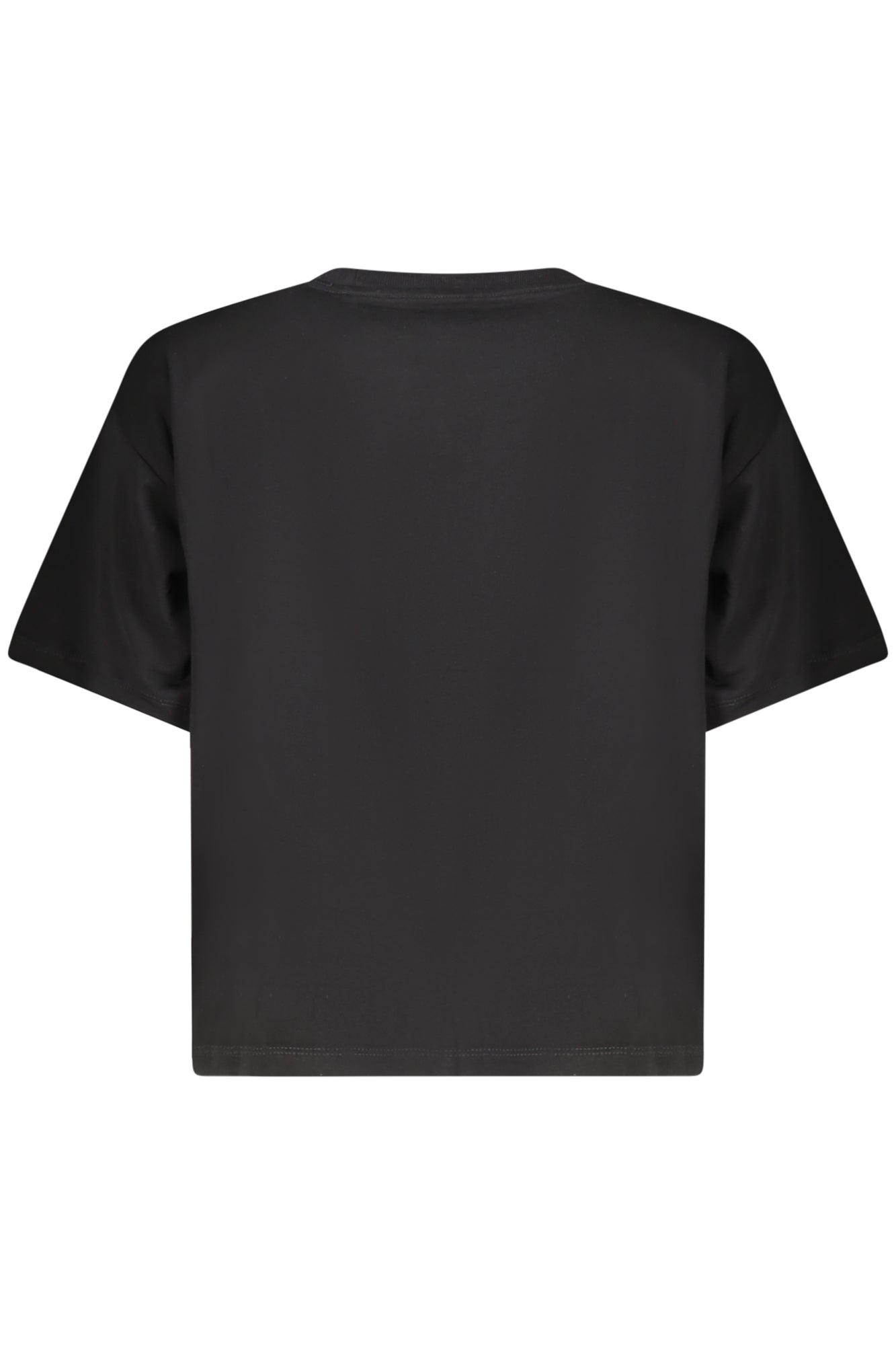 GUESS JEANS WOMEN'S SHORT-SLEEVED T-SHIRT BLACK