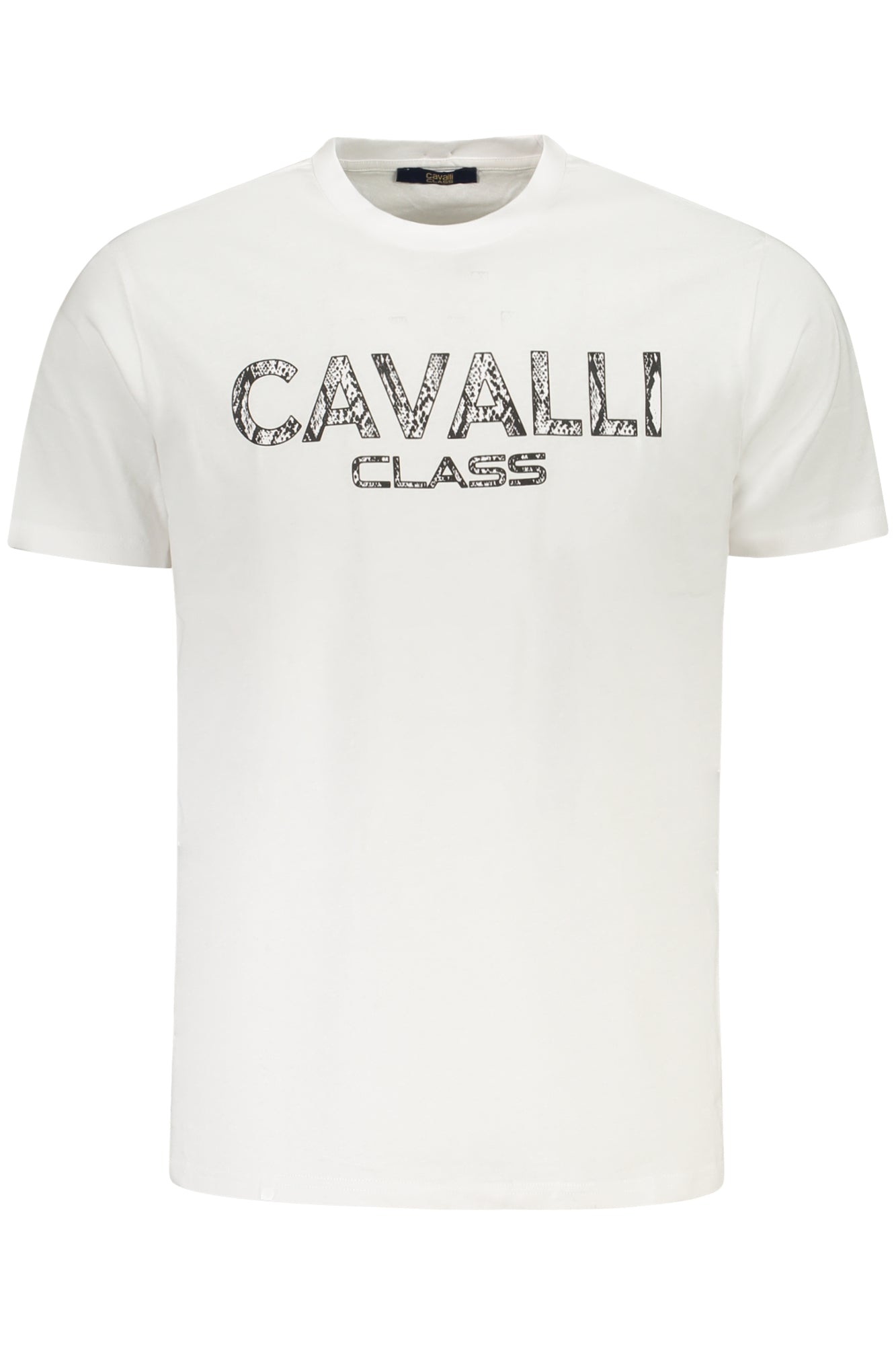 CAVALLI CLASS SHORT SLEEVE T-SHIRT MEN WHITE