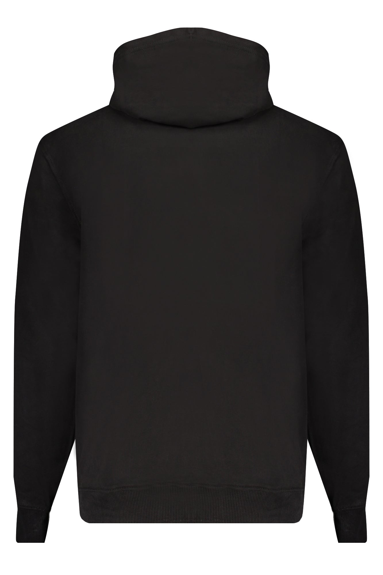 CALVIN KLEIN MEN'S BLACK ZIP-OUT SWEATSHIRT
