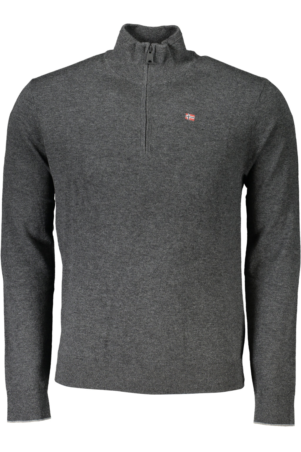 NAPAPIJRI MEN'S GRAY SWEATER