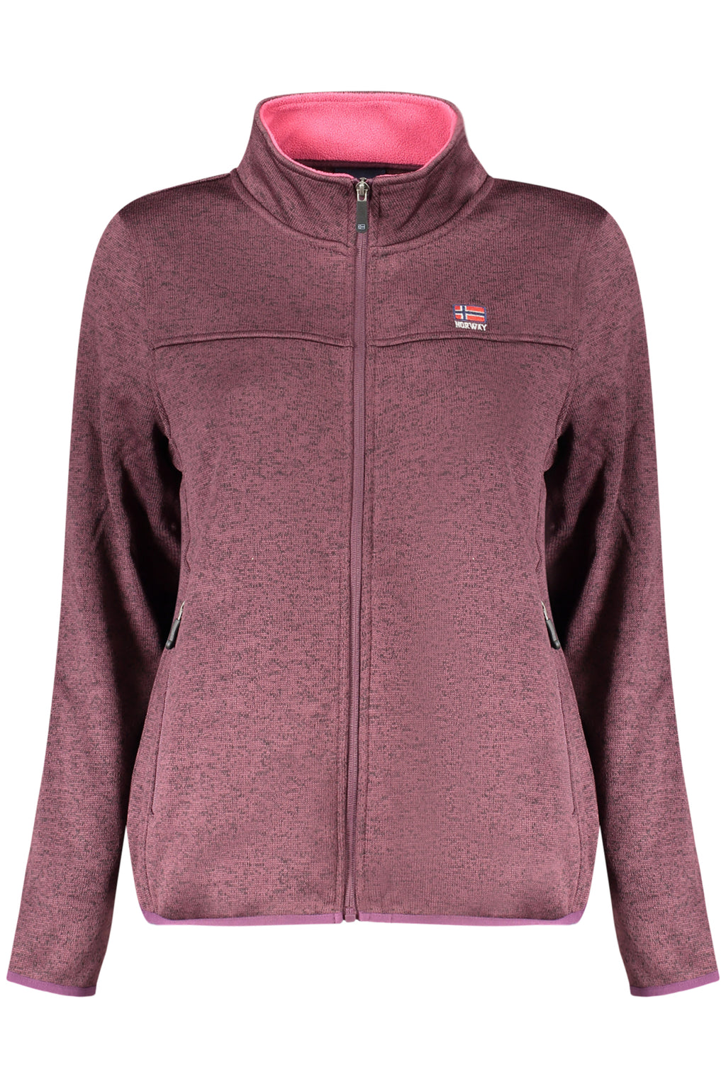 NORWAY 1963 WOMEN'S PURPLE ZIP-UP SWEATSHIRT