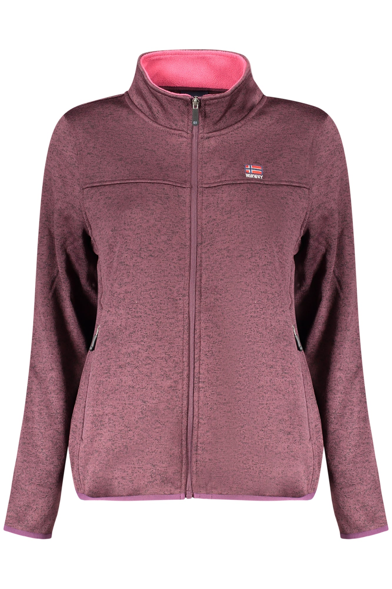 NORWAY 1963 WOMEN'S PURPLE ZIP-UP SWEATSHIRT
