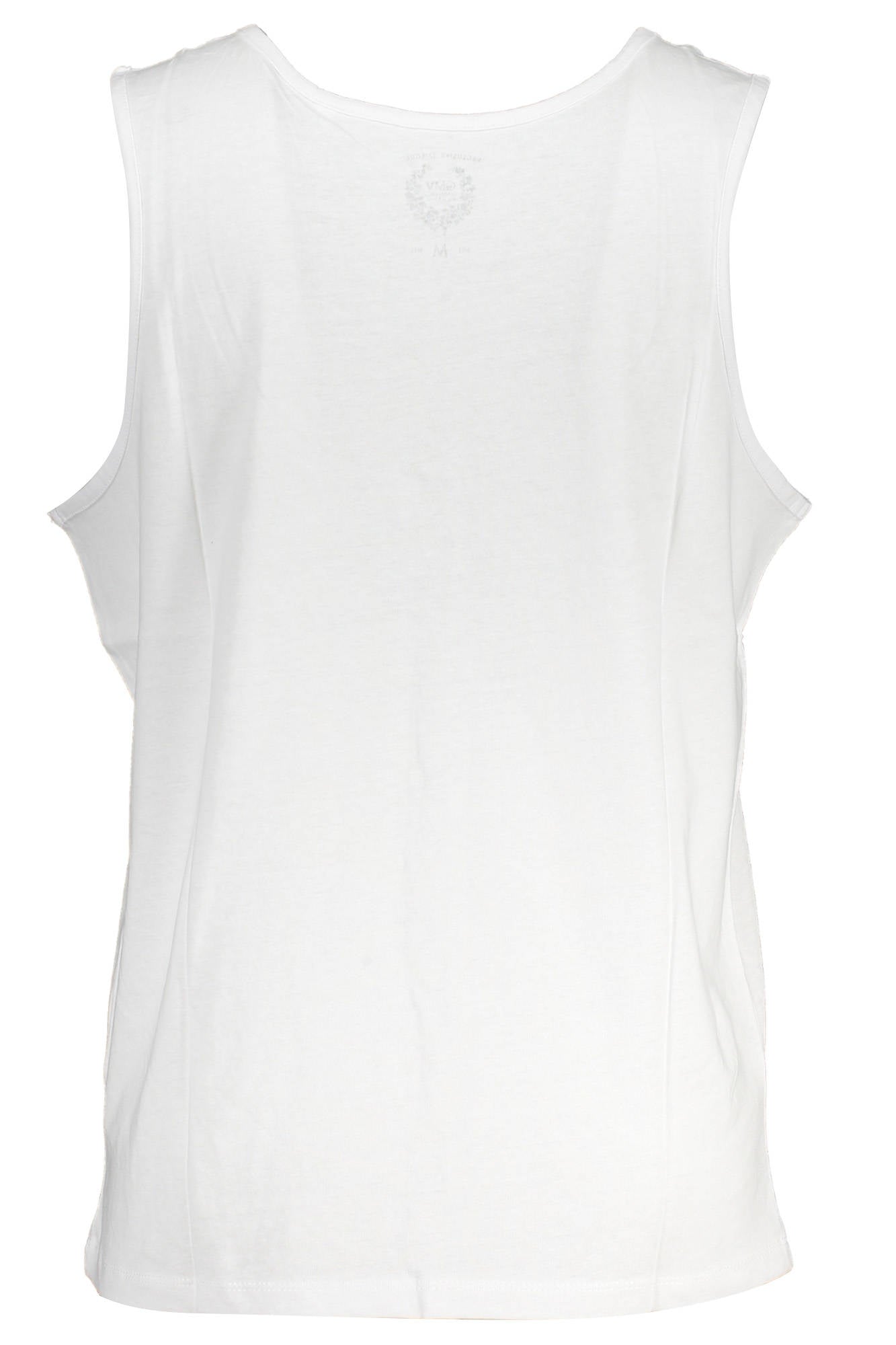 GIAN MARCO VENTURI MEN'S WHITE TANK TOP