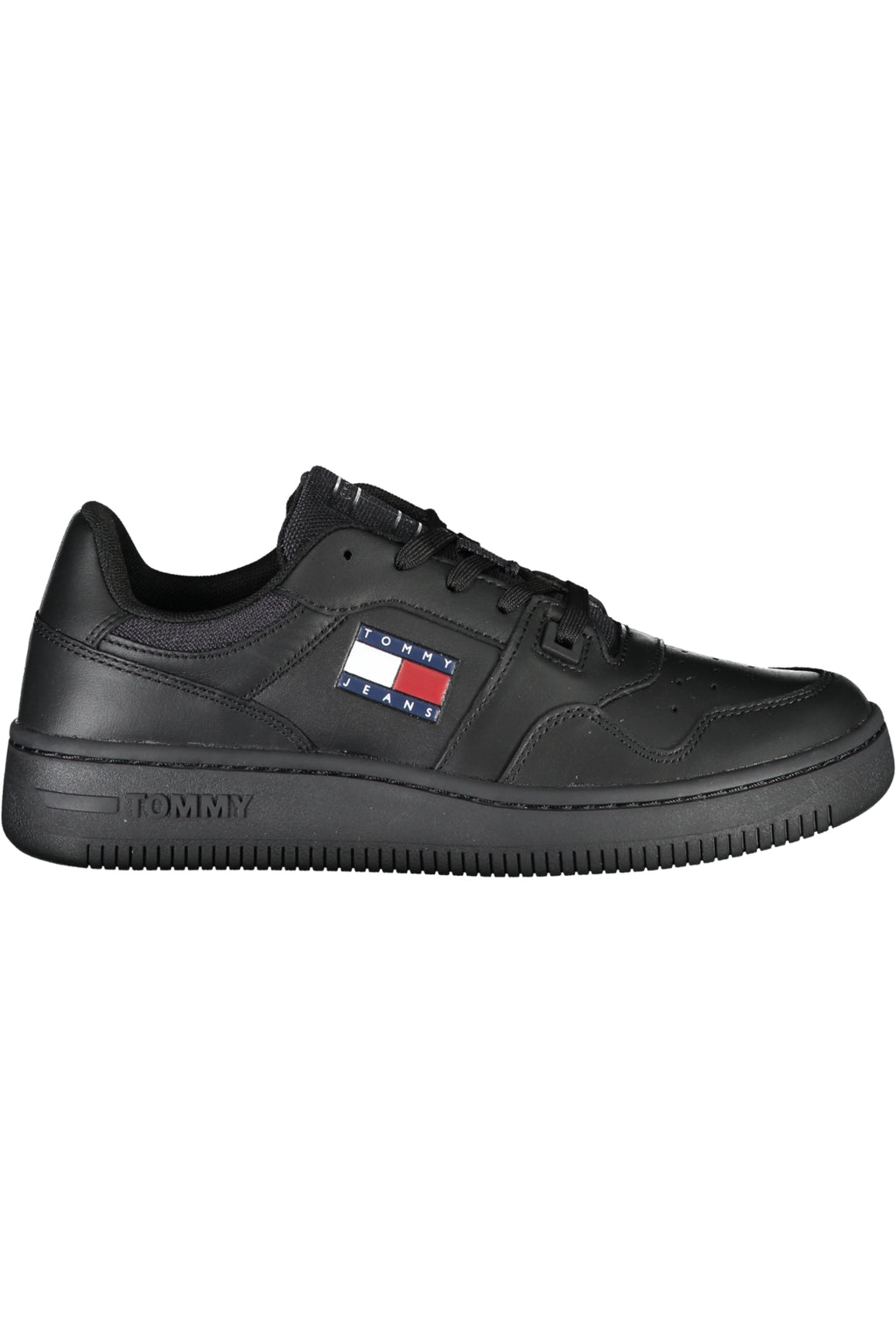 TOMMY HILFIGER BLACK WOMEN'S SPORTS SHOES