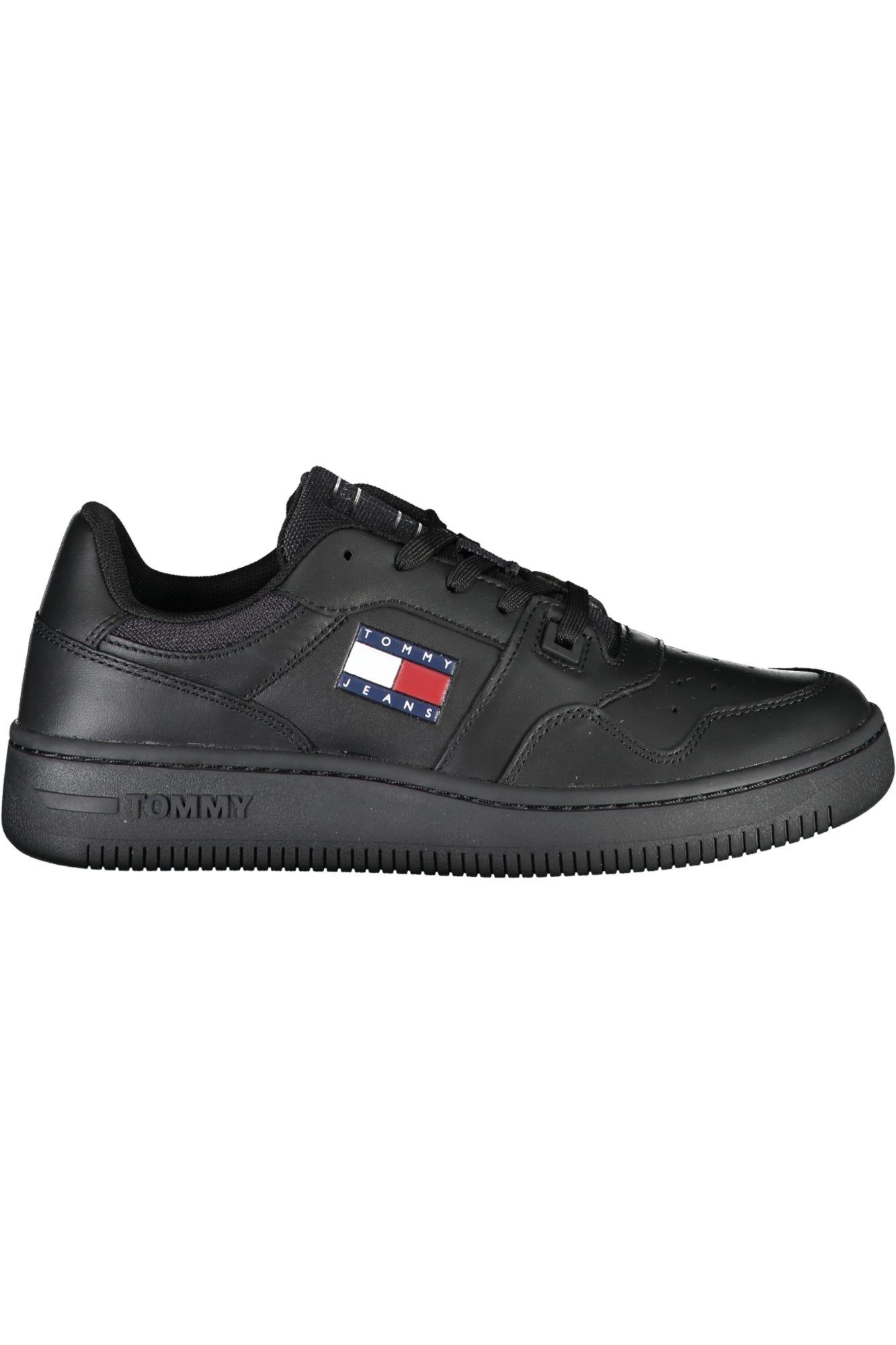 TOMMY HILFIGER BLACK WOMEN'S SPORTS SHOES