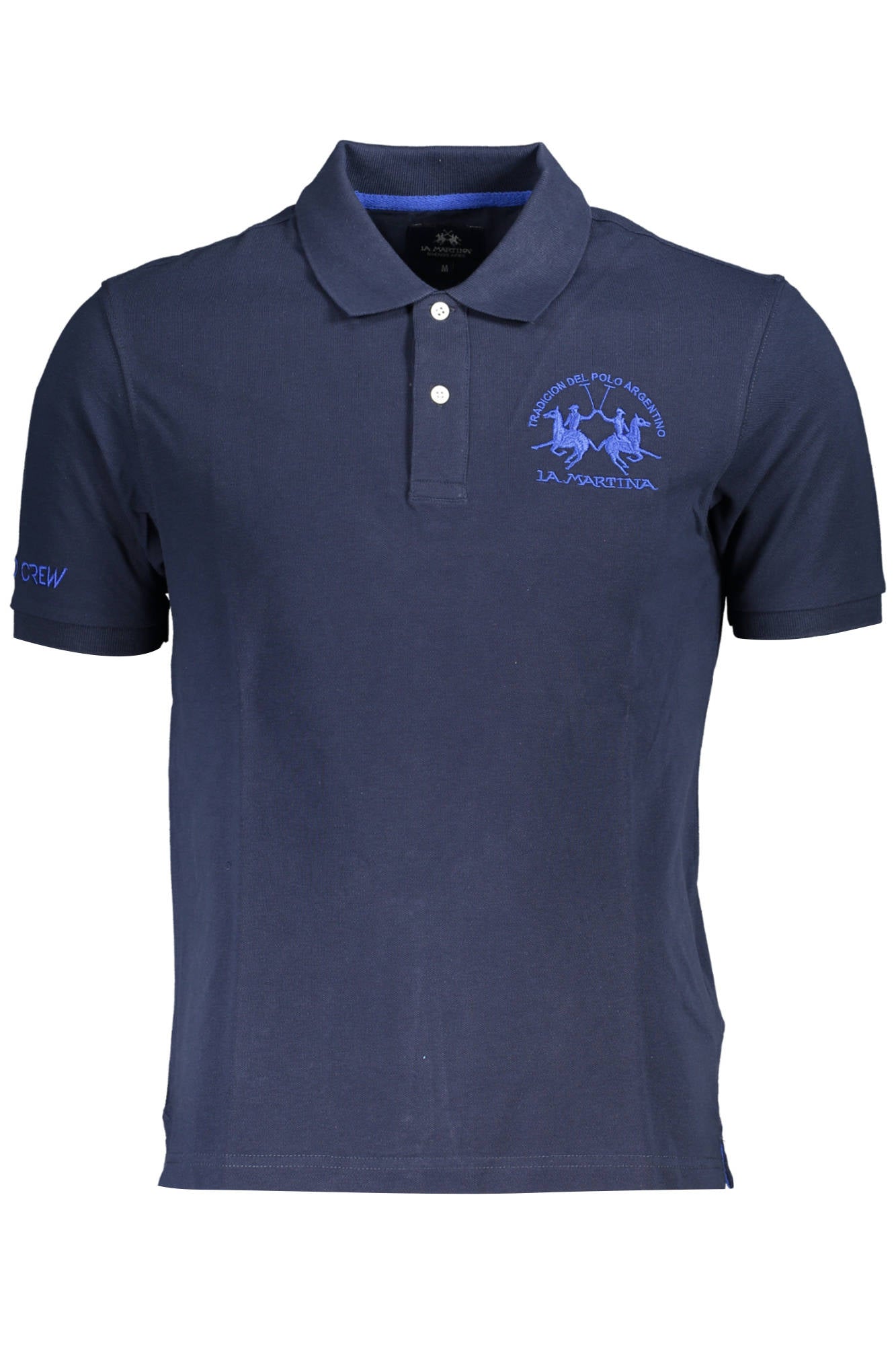 LA MARTINA MEN'S SHORT SLEEVE POLO BLUE