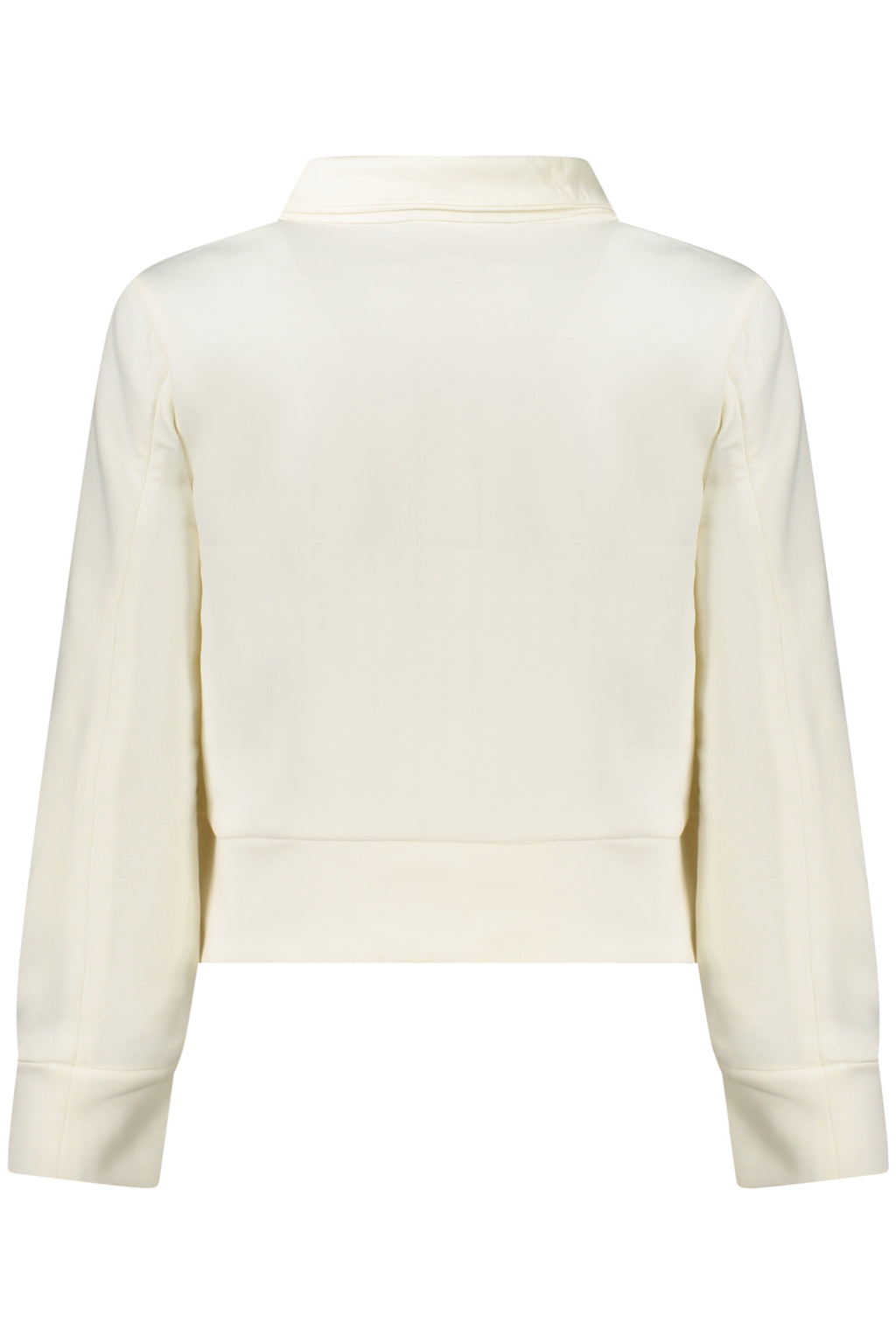 K-WAY WOMEN'S ZIP-UP SWEATSHIRT WHITE