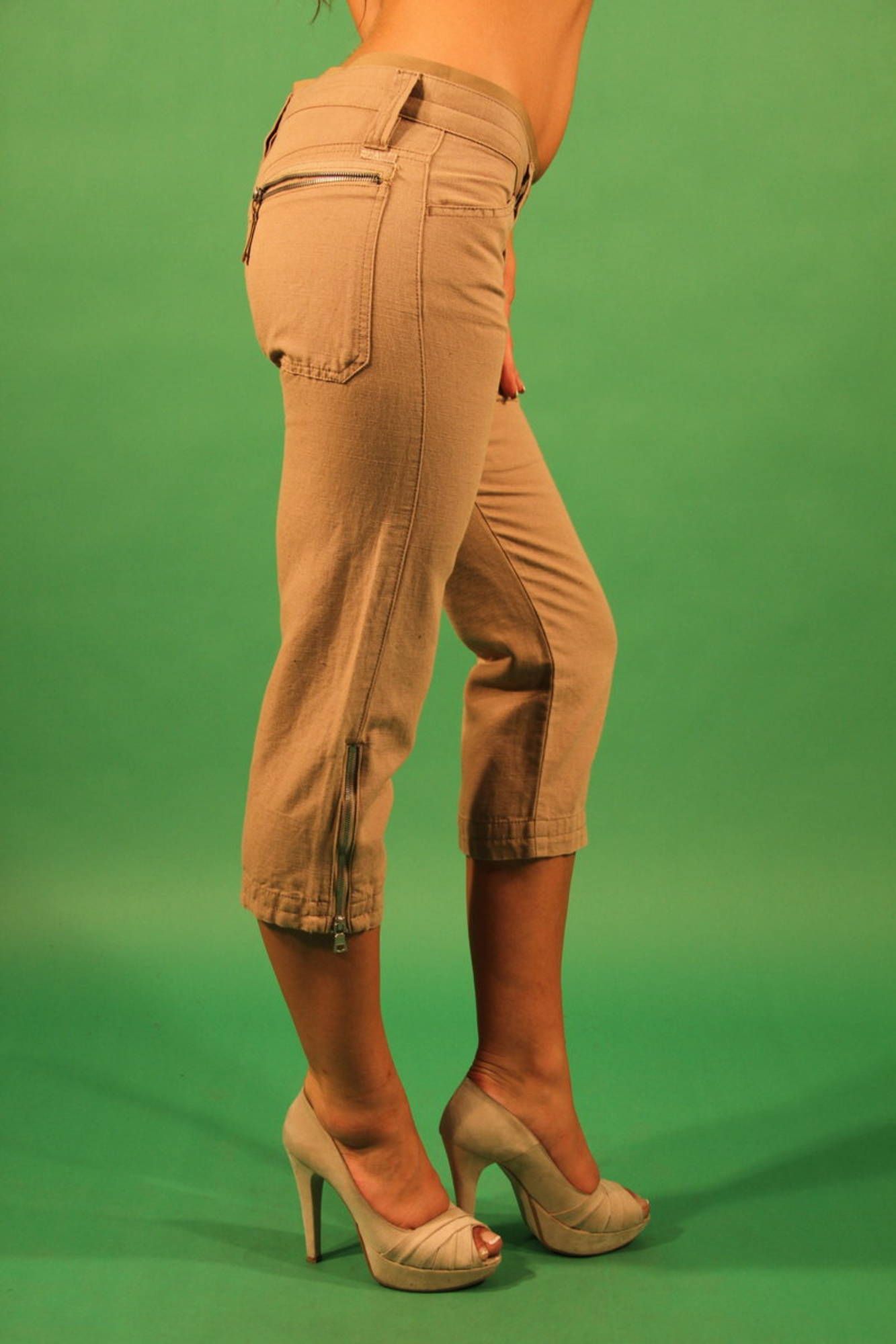GAS BEIGE WOMAN PINOCCHIETTO PANTS
