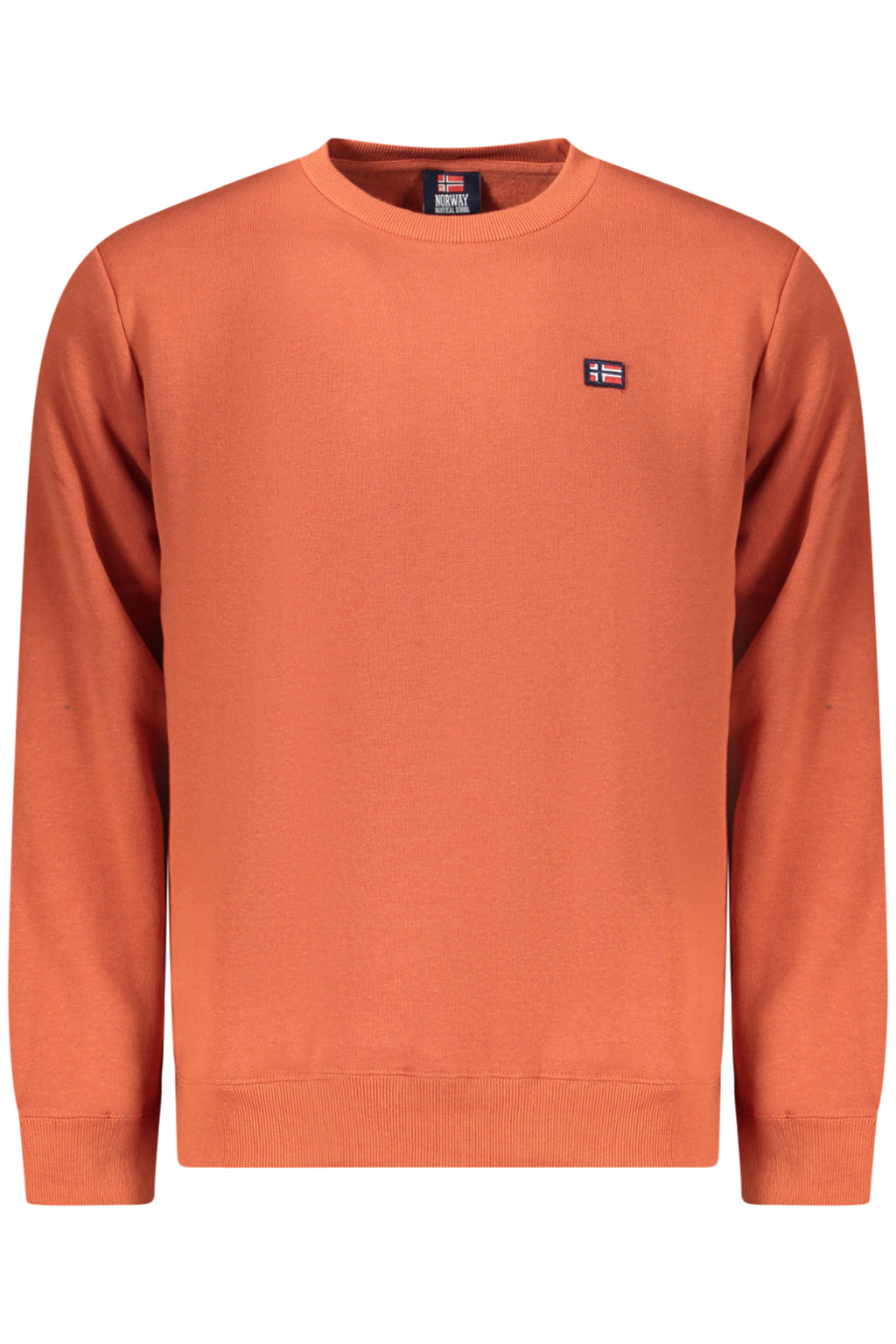 NORWAY 1963 MEN'S ORANGE ZIP-UP SWEATSHIRT