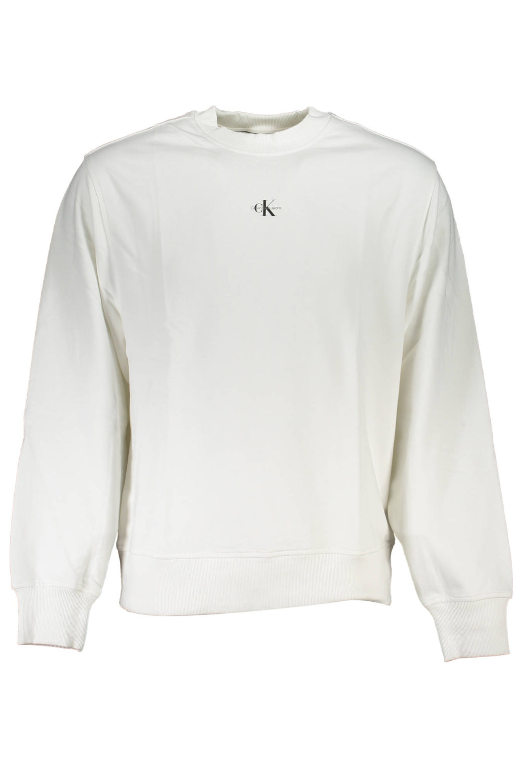CALVIN KLEIN MEN'S ZIP-UP SWEATSHIRT WHITE