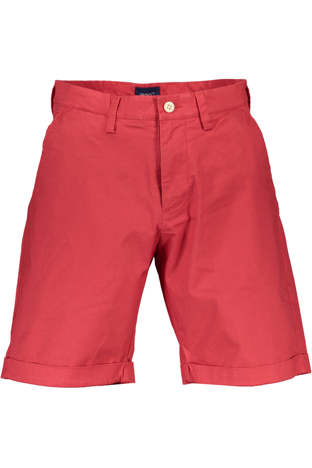 GANT RED MEN'S BERMUDA TROUSERS