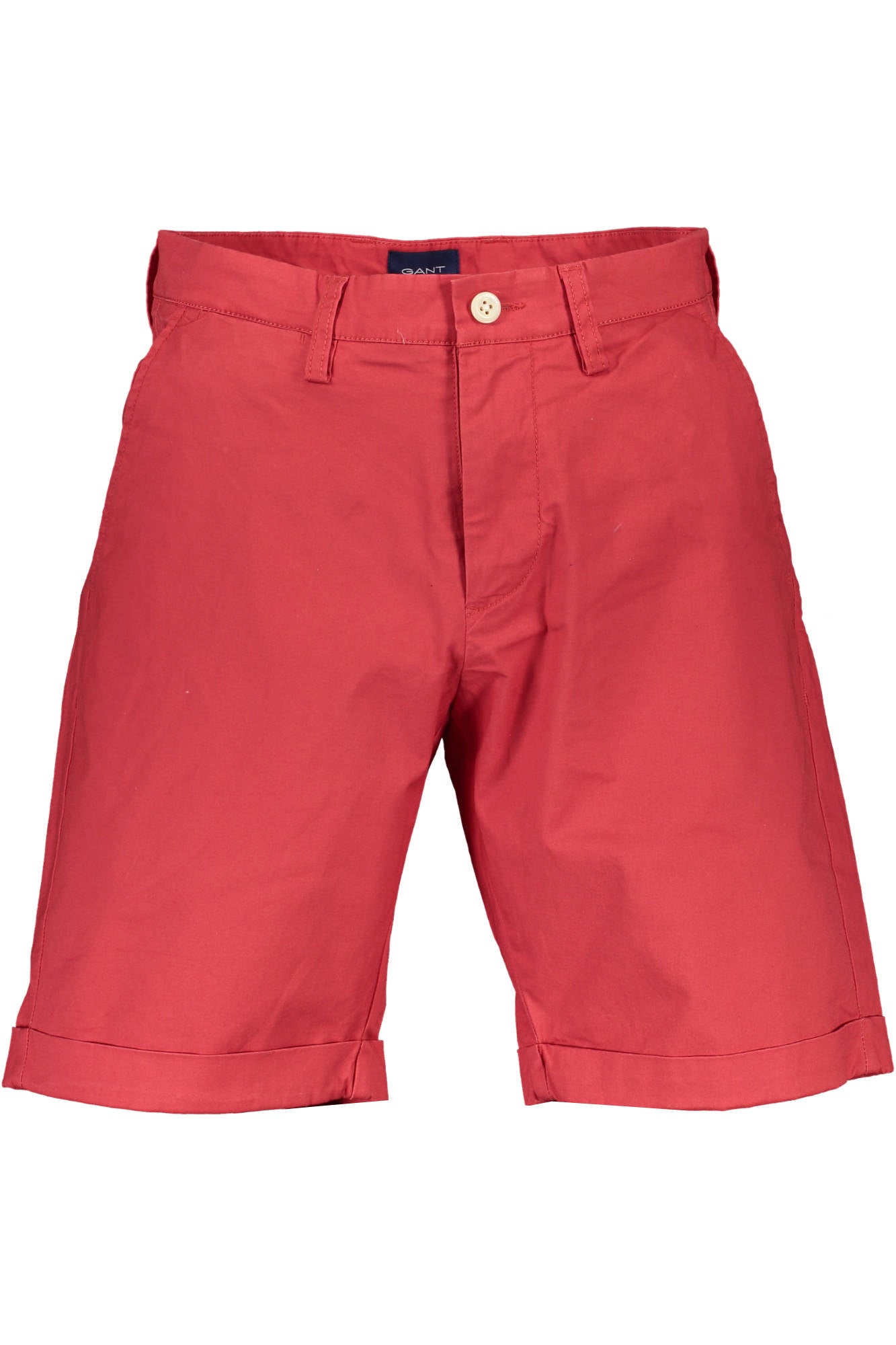GANT RED MEN'S BERMUDA TROUSERS