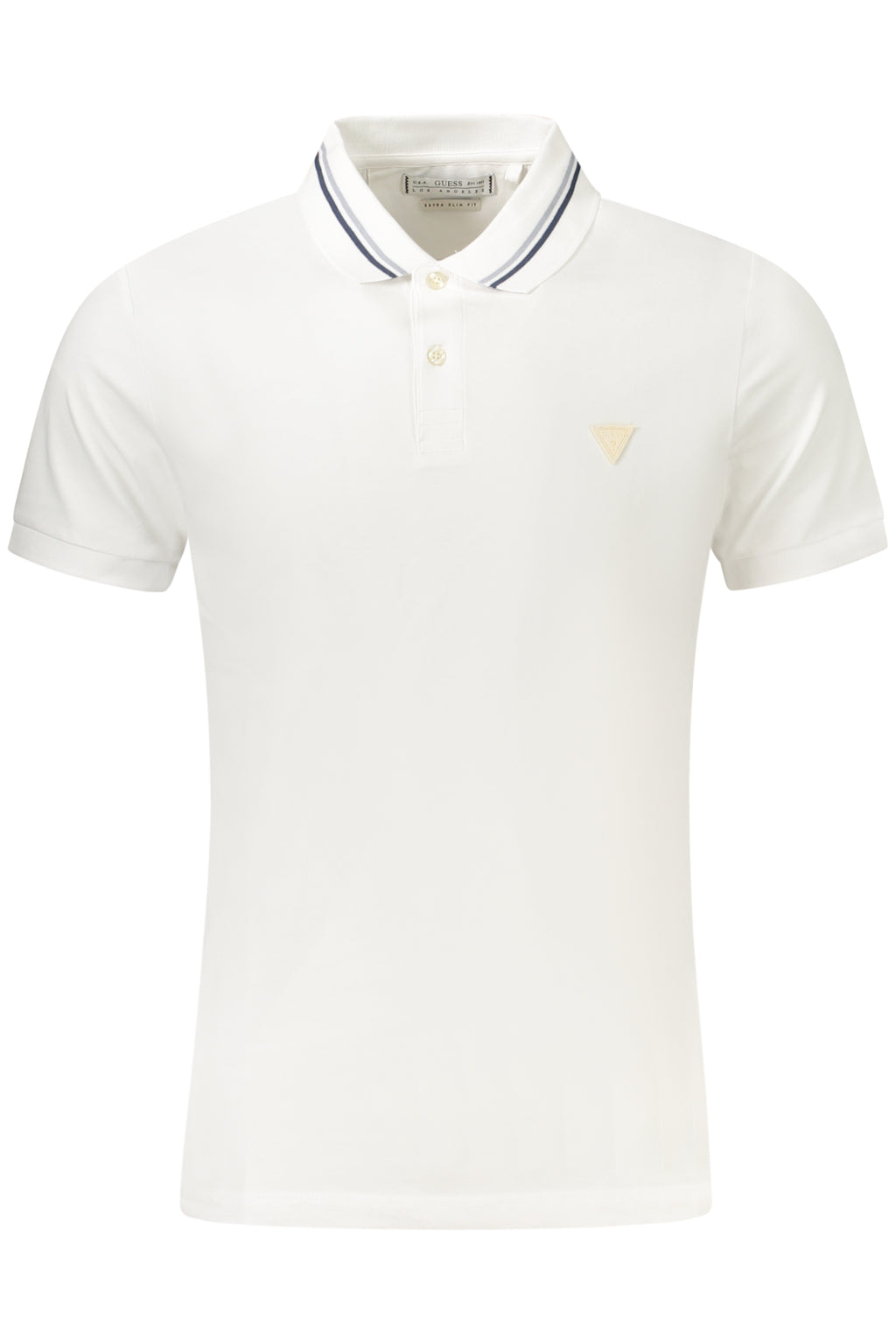 GUESS JEANS POLO SHORT SLEEVES MEN WHITE
