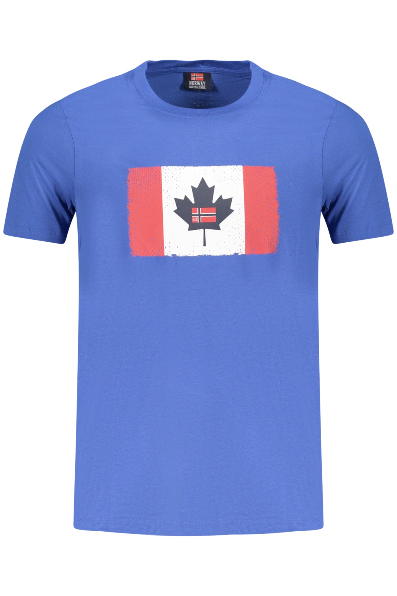 NORWAY 1963 MEN'S SHORT SLEEVE T-SHIRT BLUE