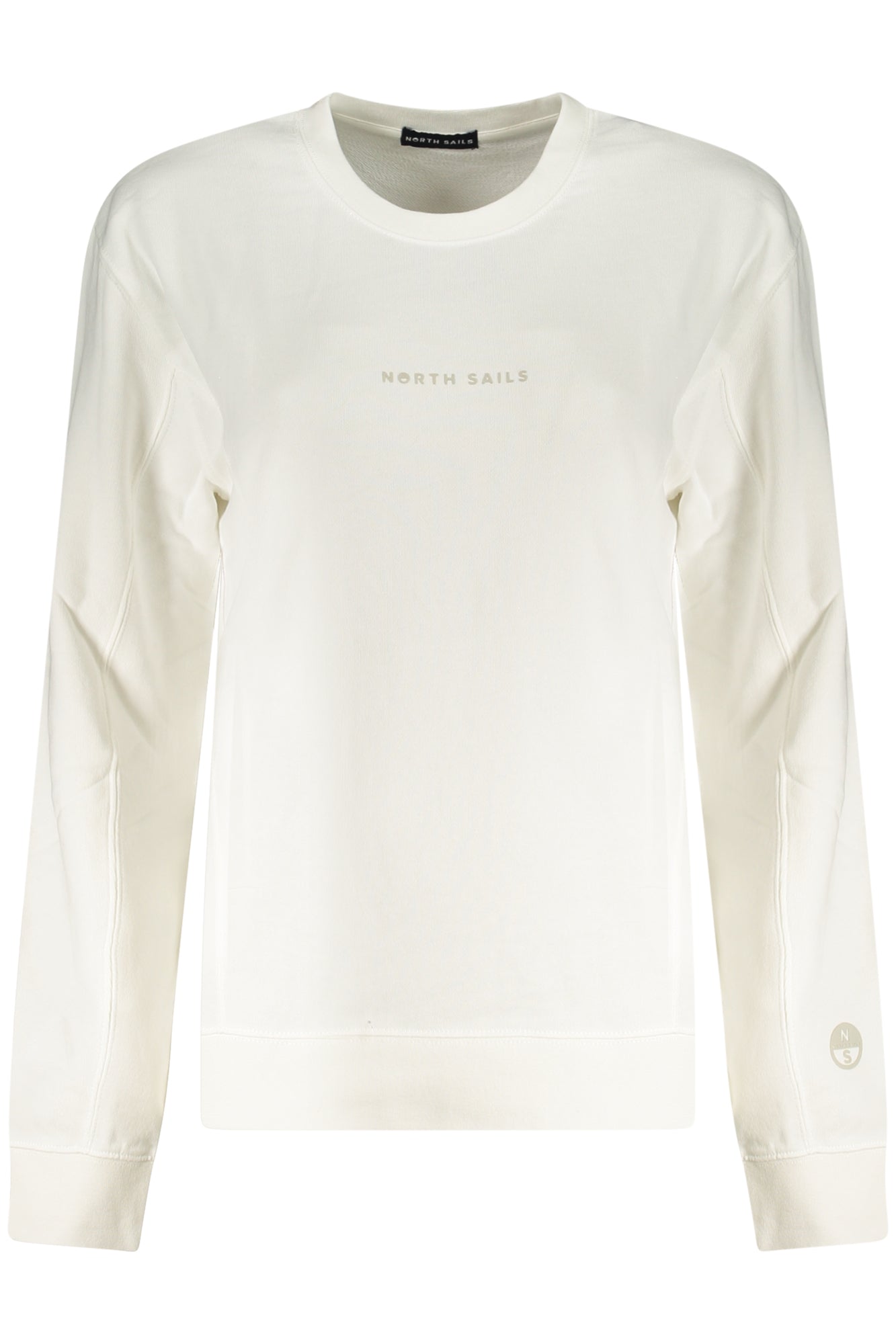 NORTH SAILS WOMEN'S ZIP-UP SWEATSHIRT WHITE