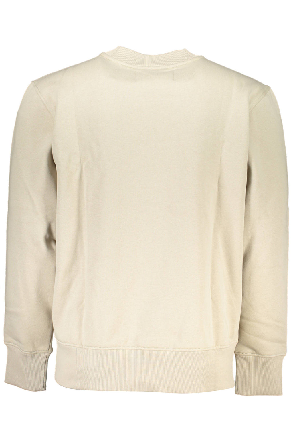 CALVIN KLEIN MEN'S BEIGE ZIPLESS SWEATSHIRT