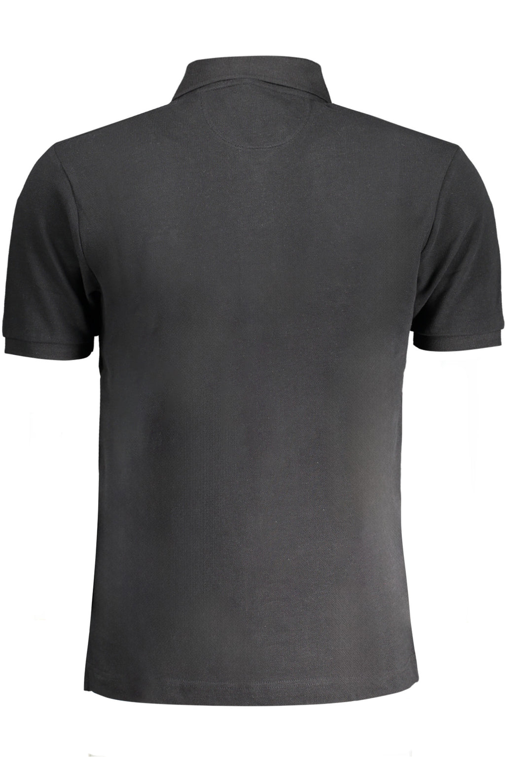 LA MARTINA MEN'S BLACK SHORT SLEEVED POLO SHIRT