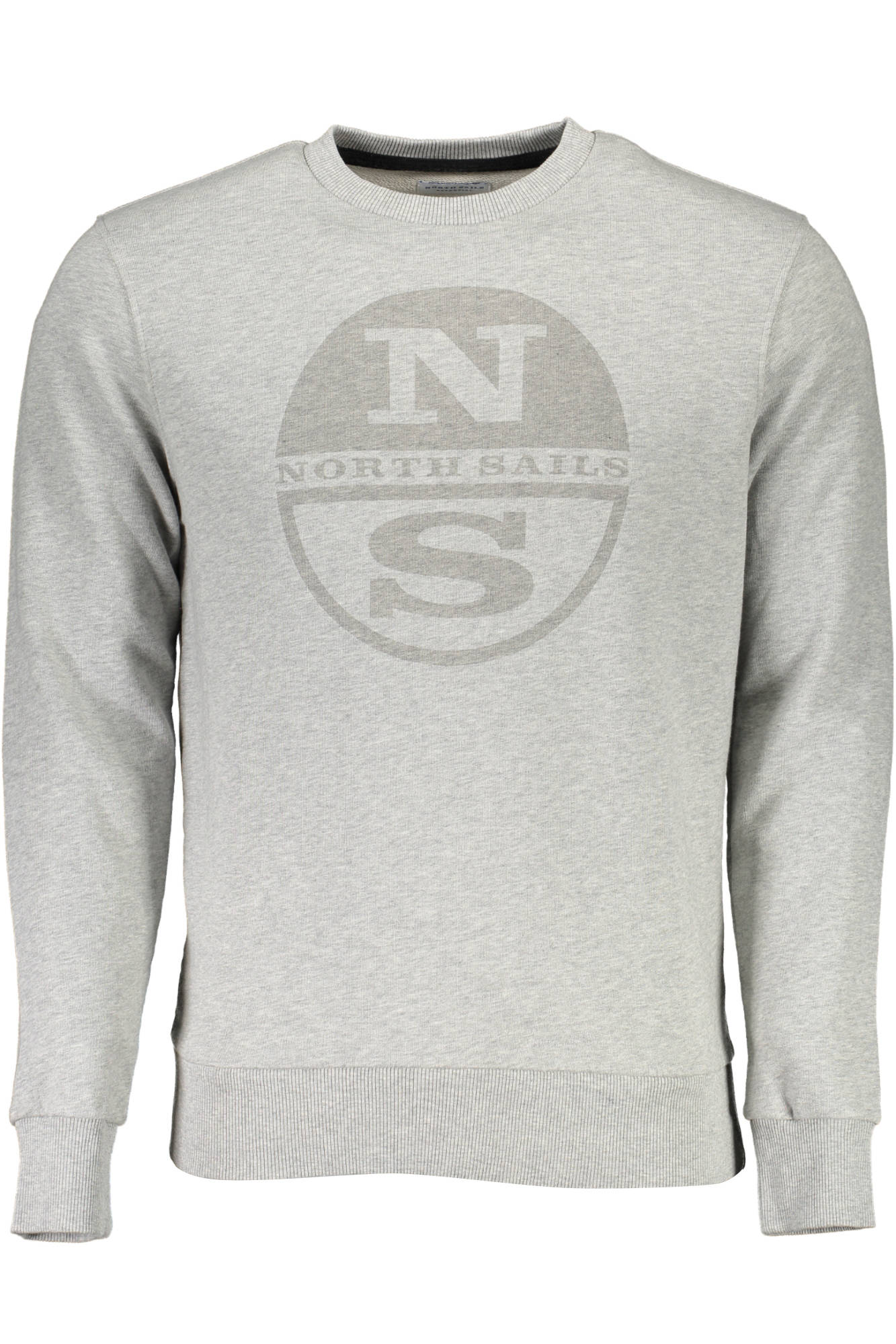 NORTH SAILS SWEATSHIRT WITHOUT ZIP MAN GRAY