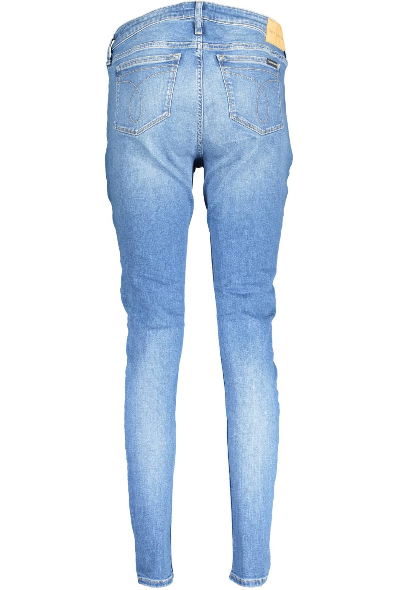 CALVIN KLEIN JEANS DENIM WOMAN LIGHT BLUE