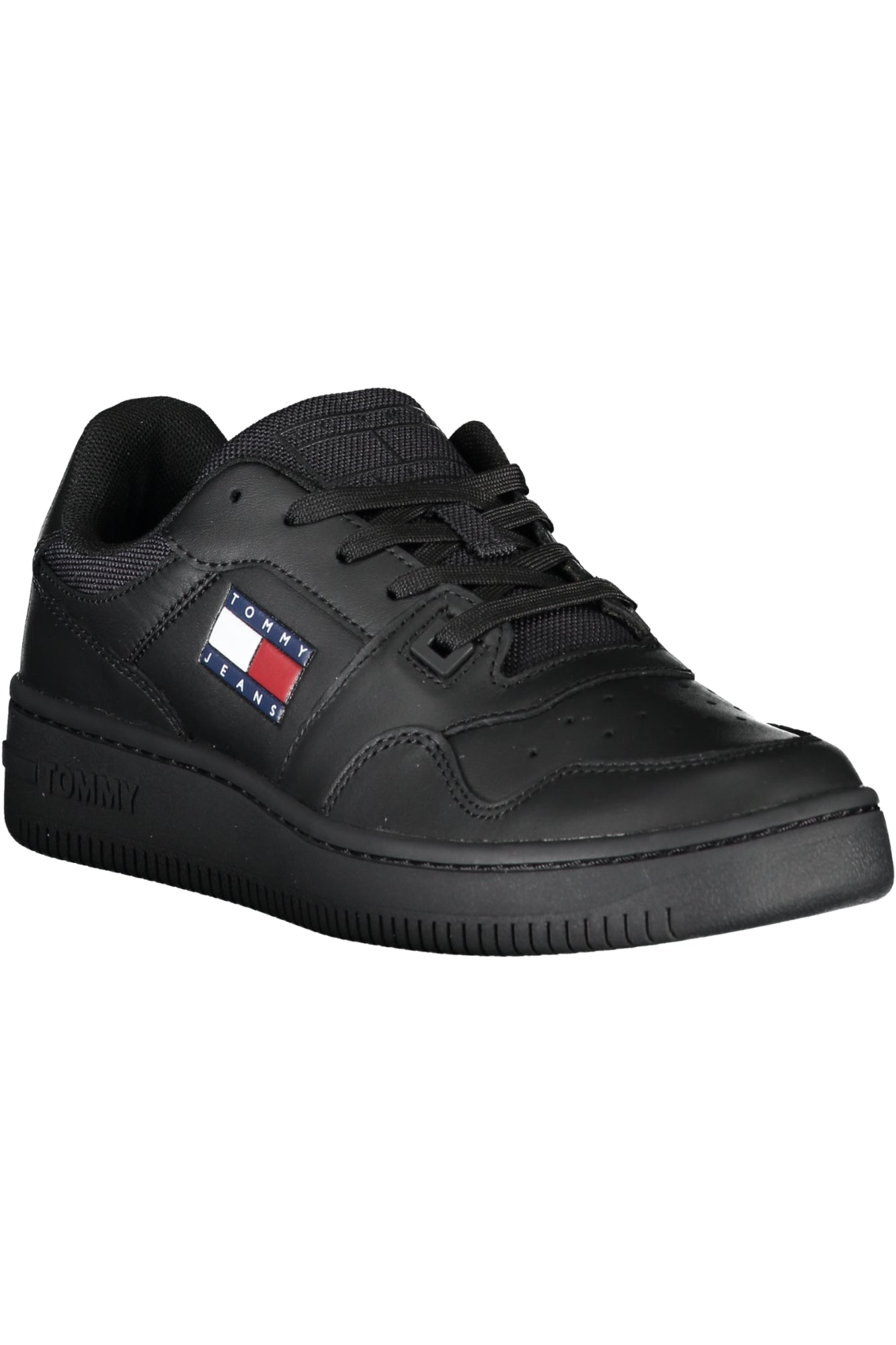 TOMMY HILFIGER BLACK WOMEN'S SPORTS SHOES