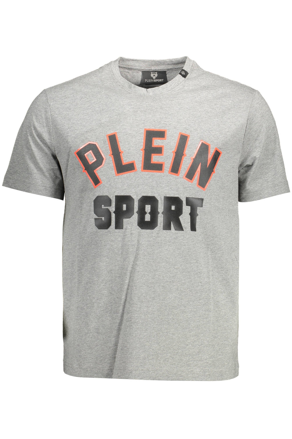 PLEIN SPORT MEN'S SHORT SLEEVE T-SHIRT GRAY